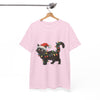 Festive Cat Christmas T-Shirt Printify