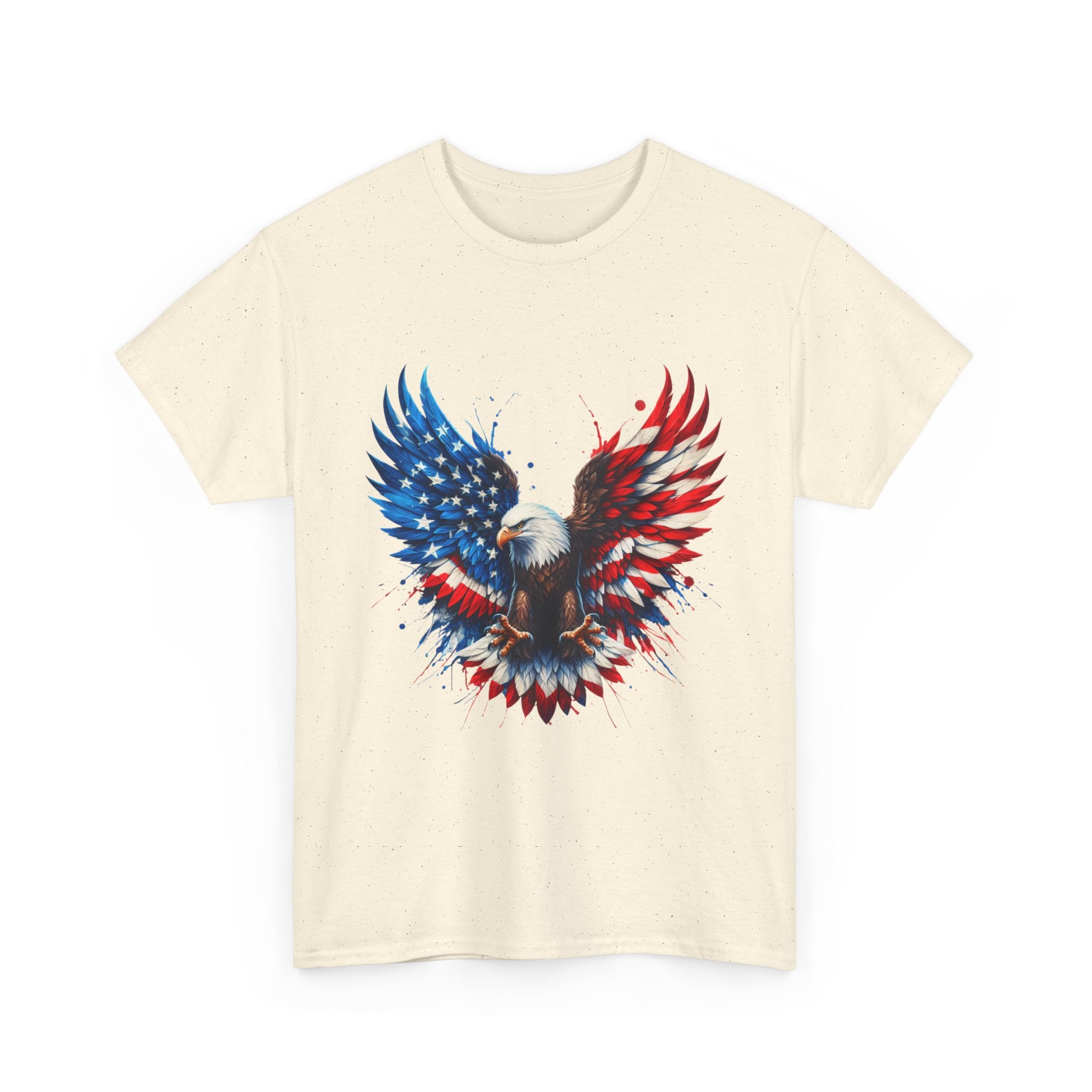 Patriotic Eagle Unisex T- Shirt Printify