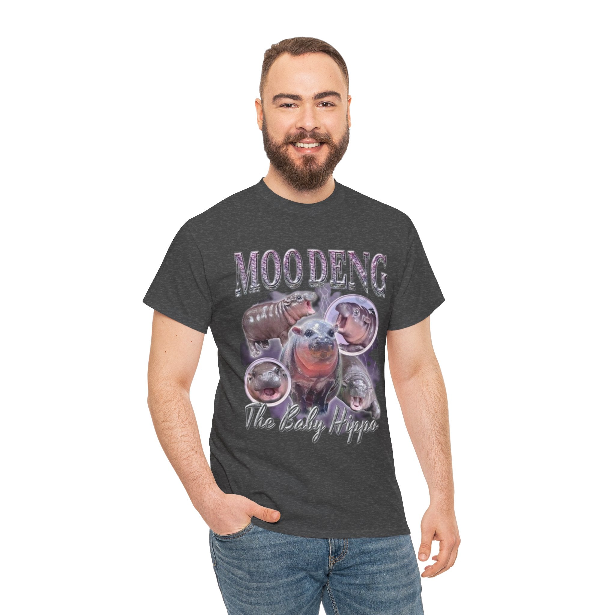 Moo Deng The Baby Hippo T-Shirt Printify