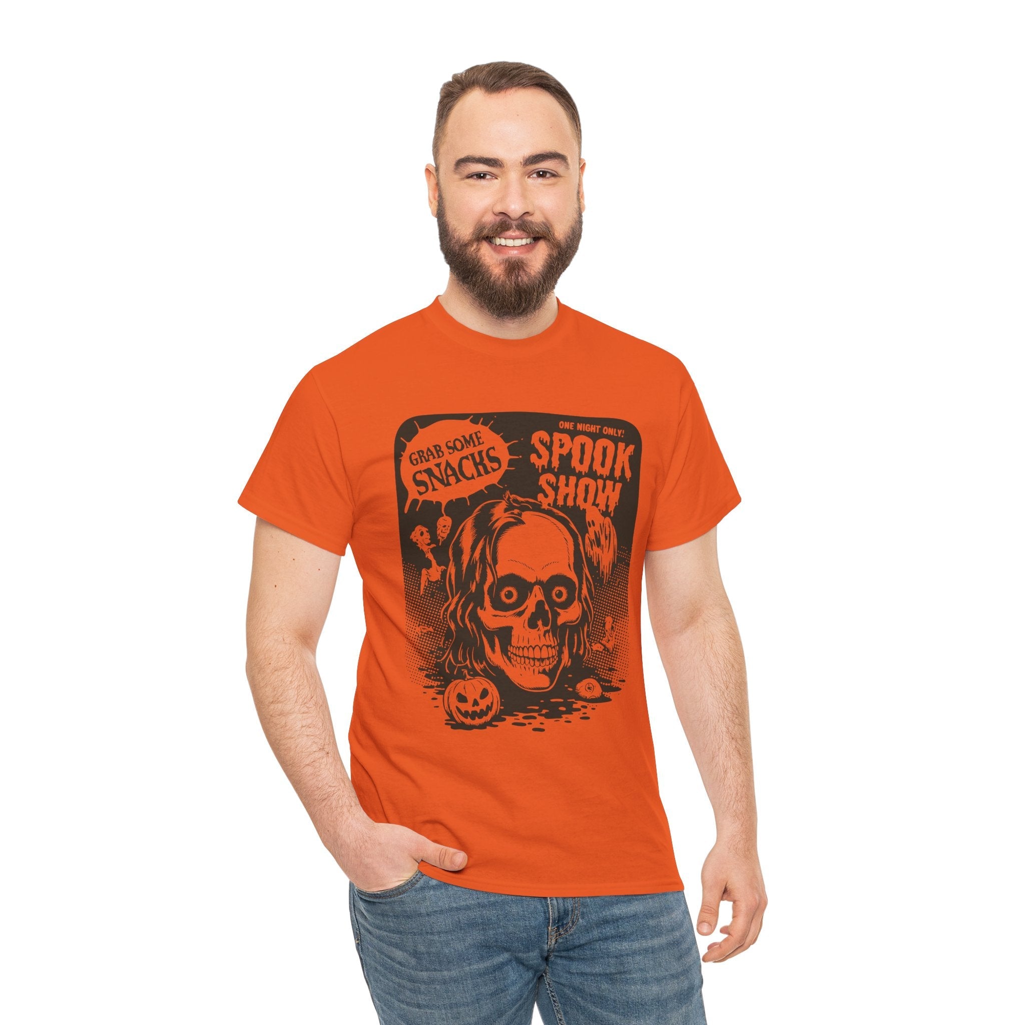 Halloween Spook Show Graphic T-Shirt Printify