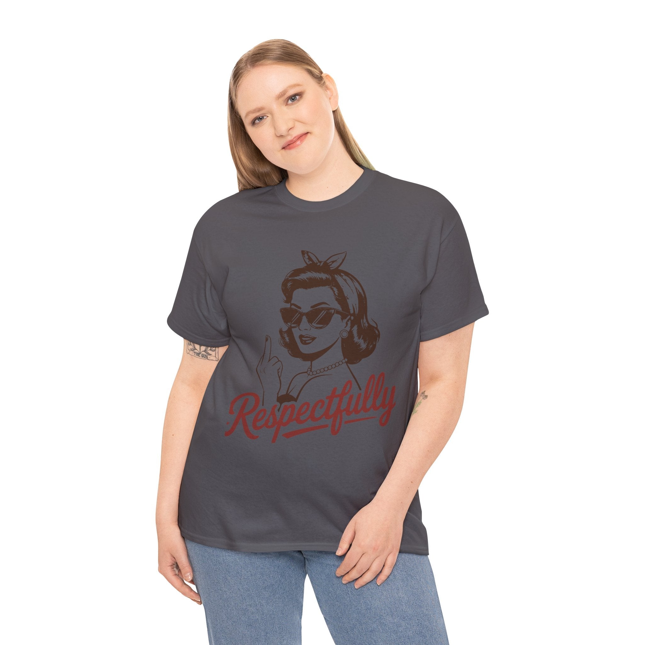 Respectfully Statement Vintage  T-Shirt Printify
