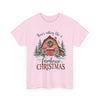 Farmhouse Christmas Graphic T- Shirt Printify