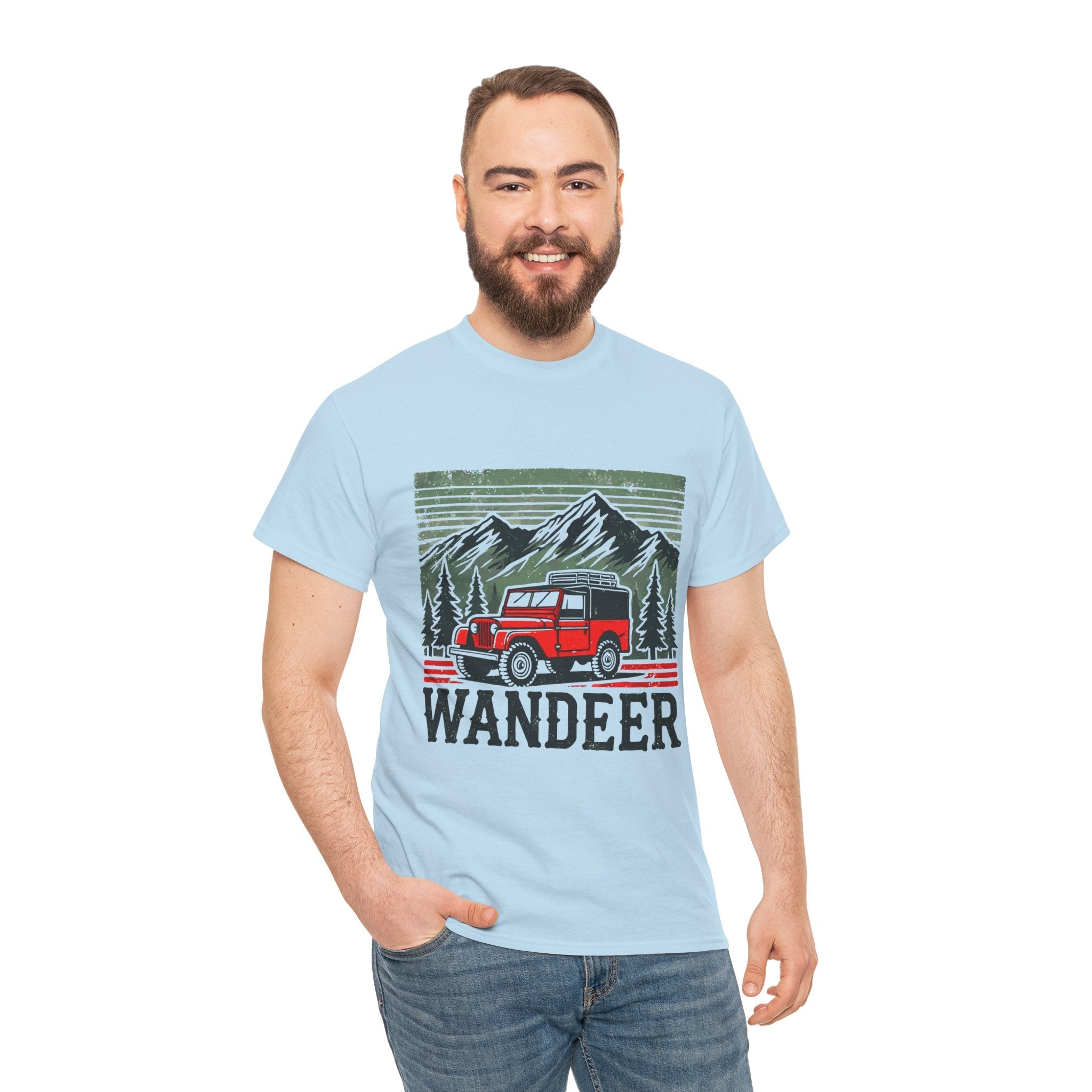 Wanderer Adventure Graphic T-Shirt Printify