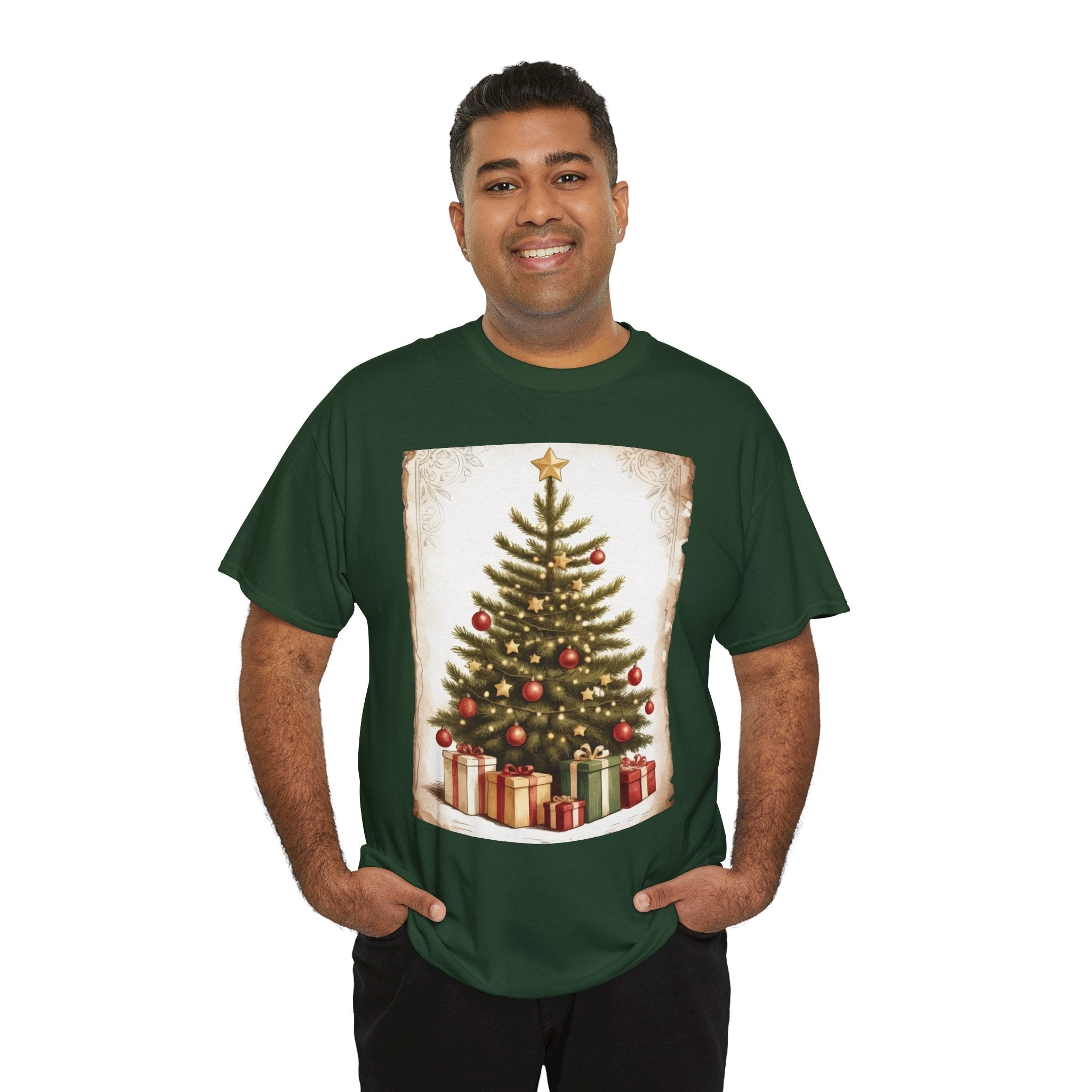 Christmas Tree Unisex T- Shirt Printify