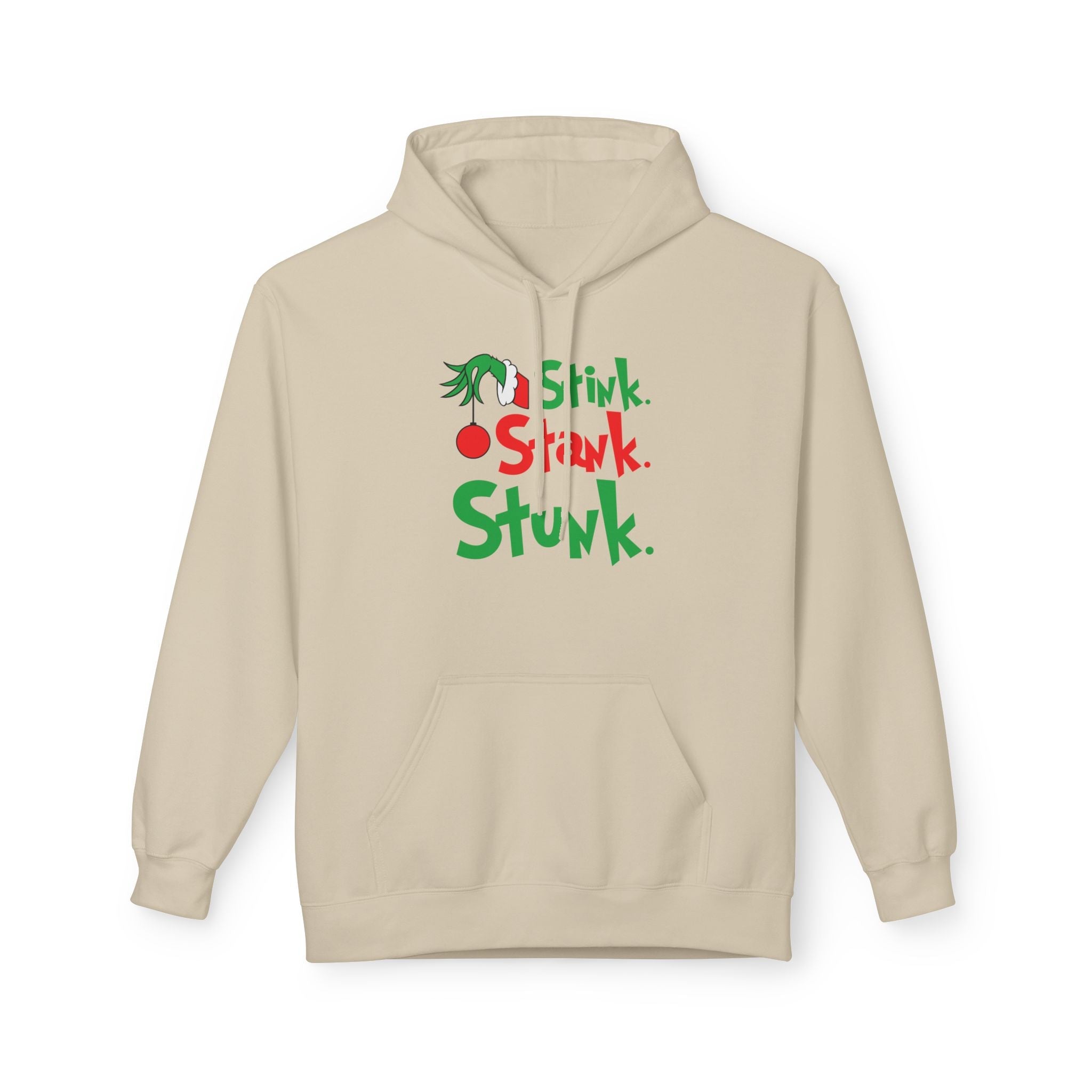 Stink Stank Stunk Christmas Hoodie Printify
