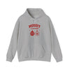 Moody & Uptight Christmas Hoodie Printify