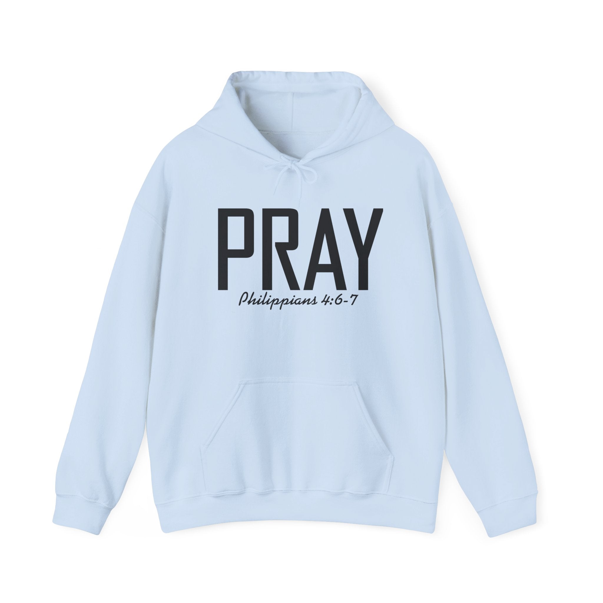 Pray Inspirational Christian Hoodie Printify