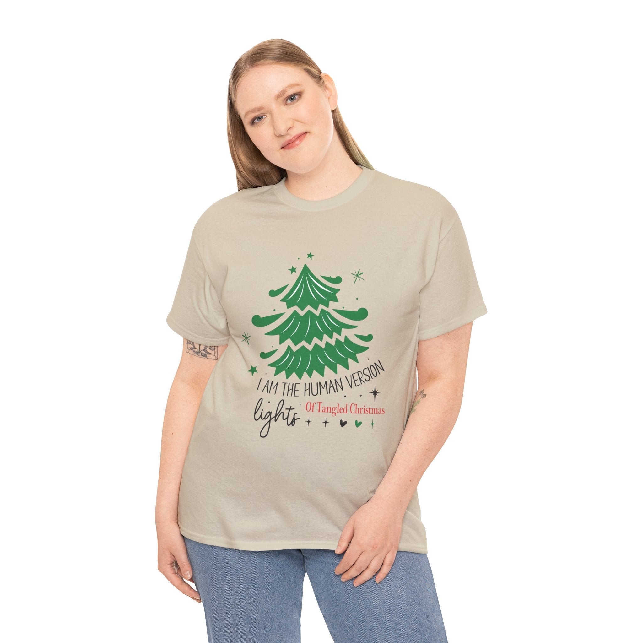 Funny Christmas Tree Graphic  T- Shirt Printify
