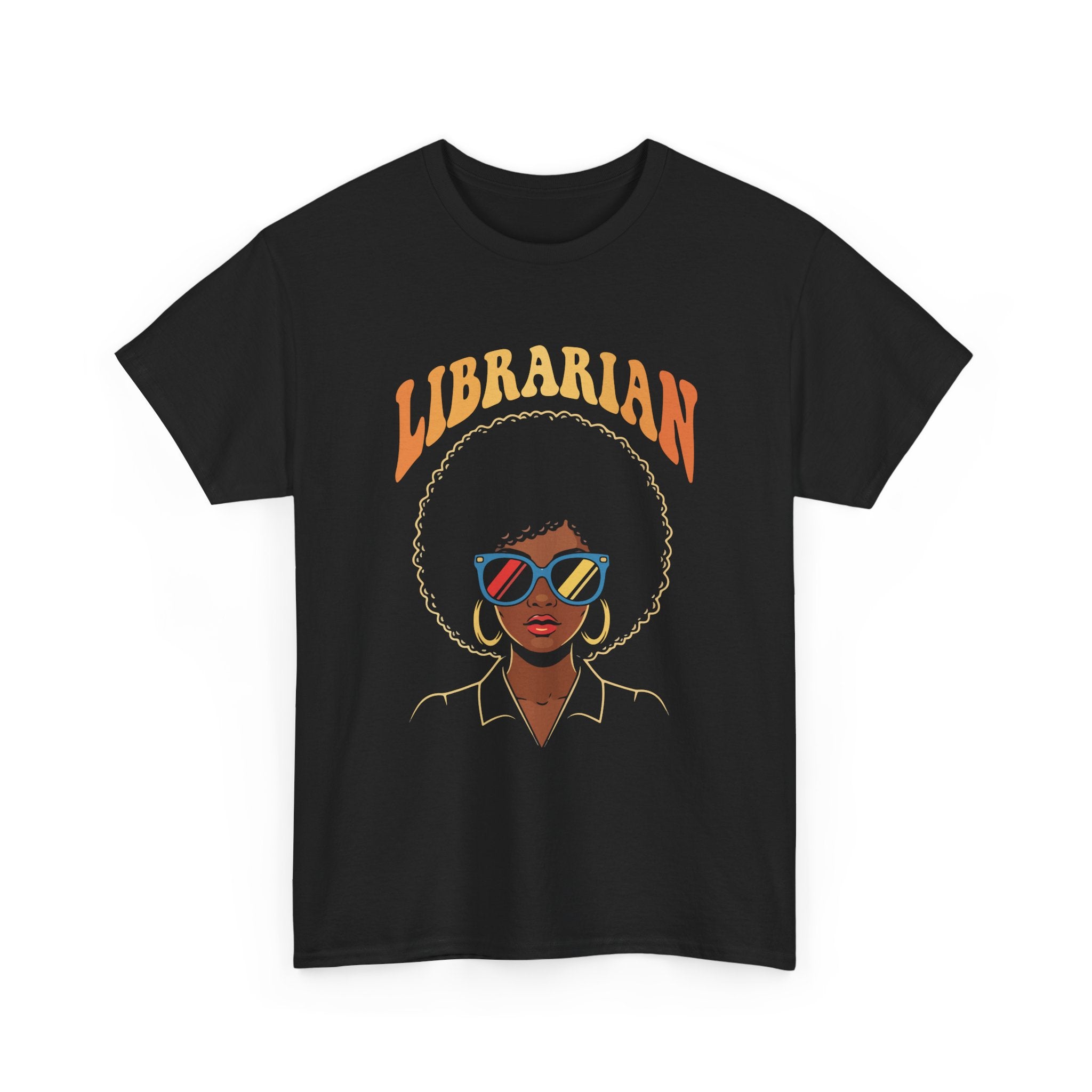 Cool Librarian Unisex Vintage T- Shirt Printify