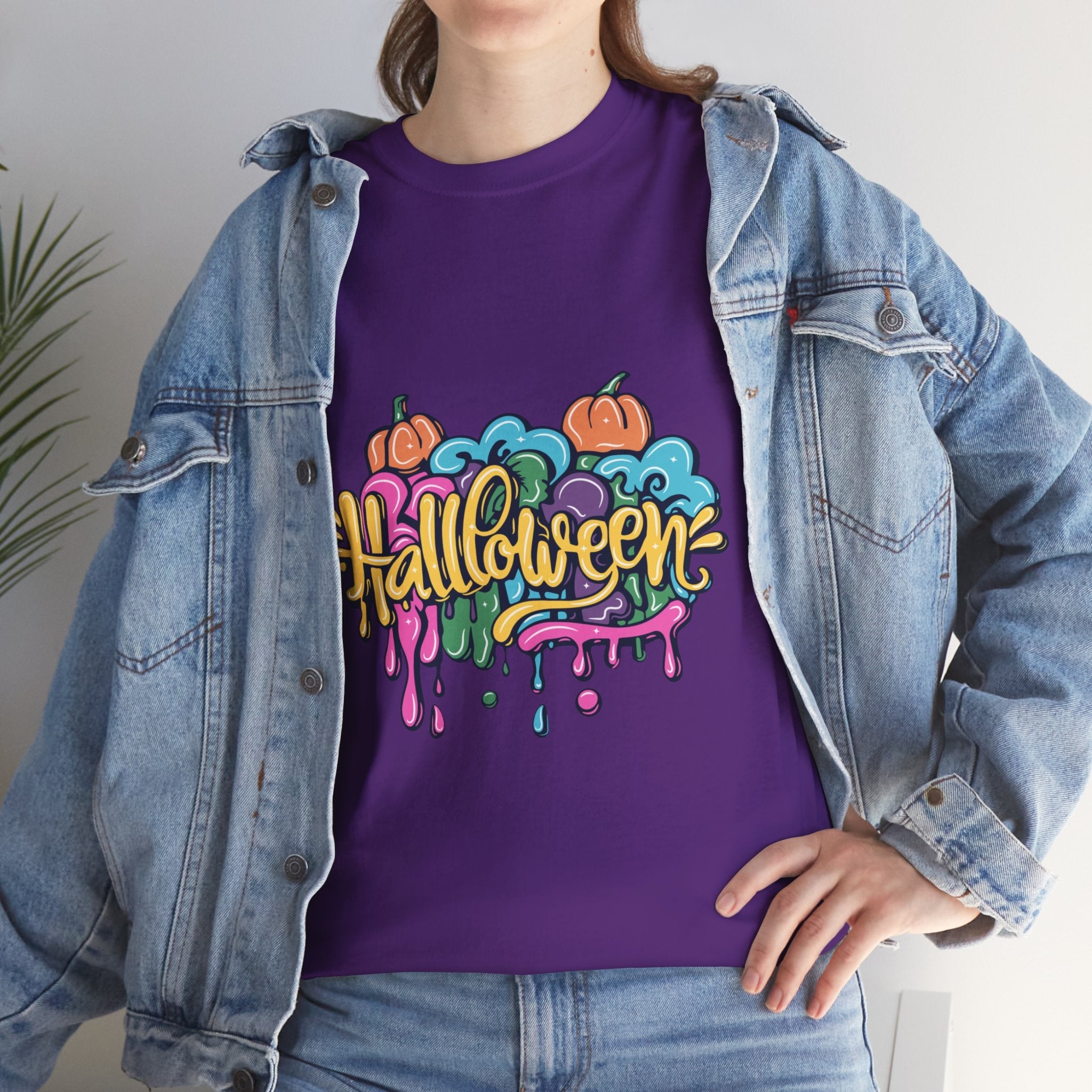 Halloween Unisex graffiti T- Shirt Printify