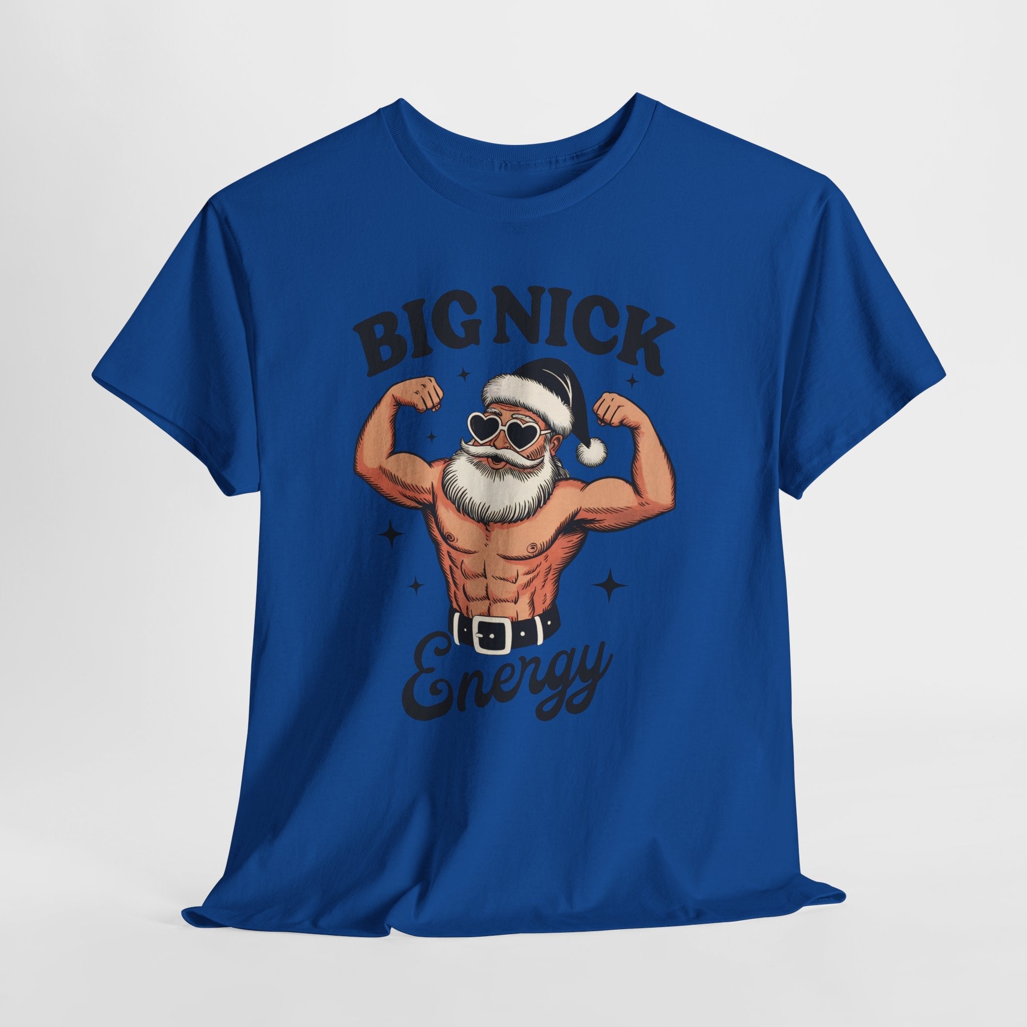 Big Nick Energy Unisex Christmas T-Shirt Printify
