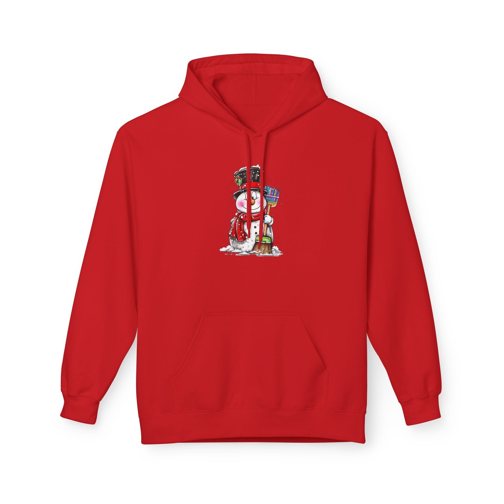 Winter Snowman Christmas Hoodie Printify