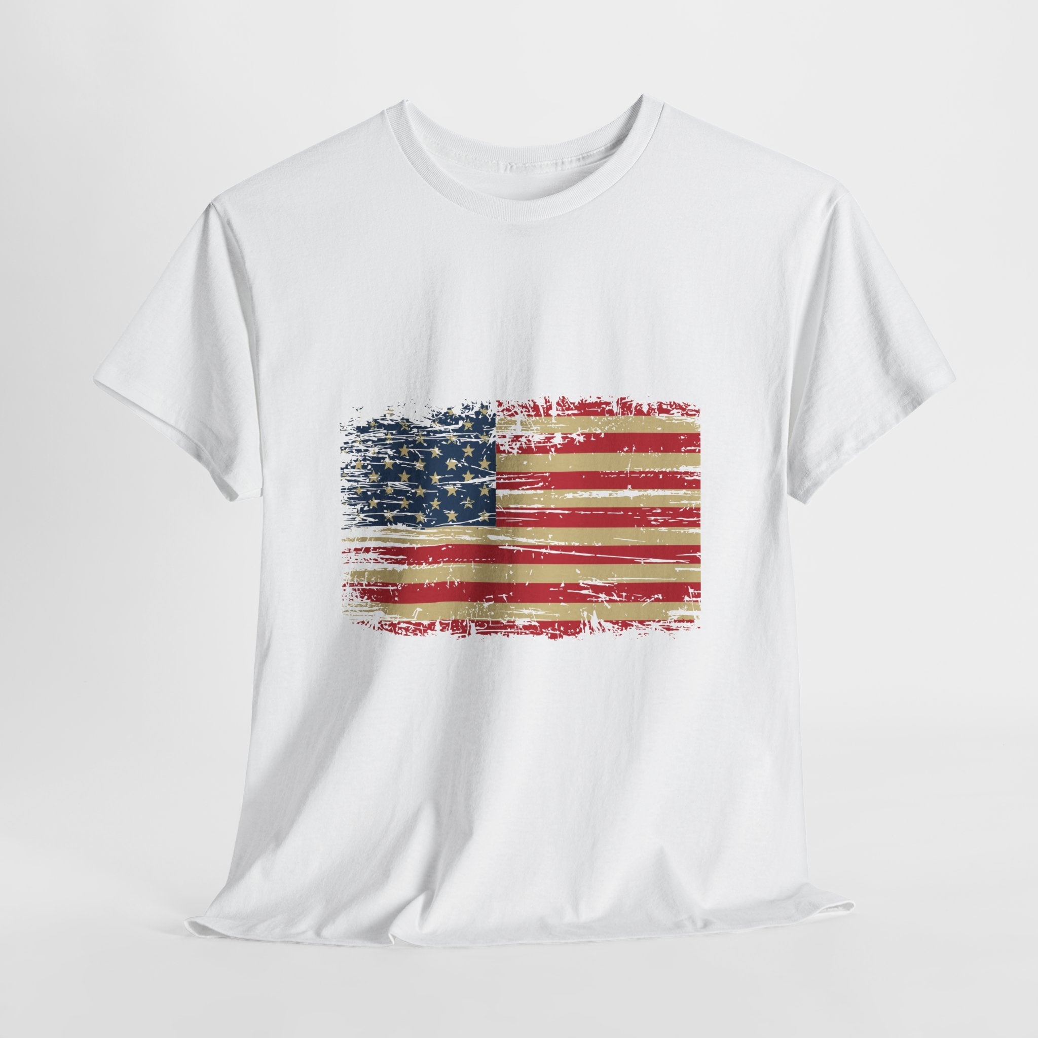 Vintage American Flag T-Shirt Printify
