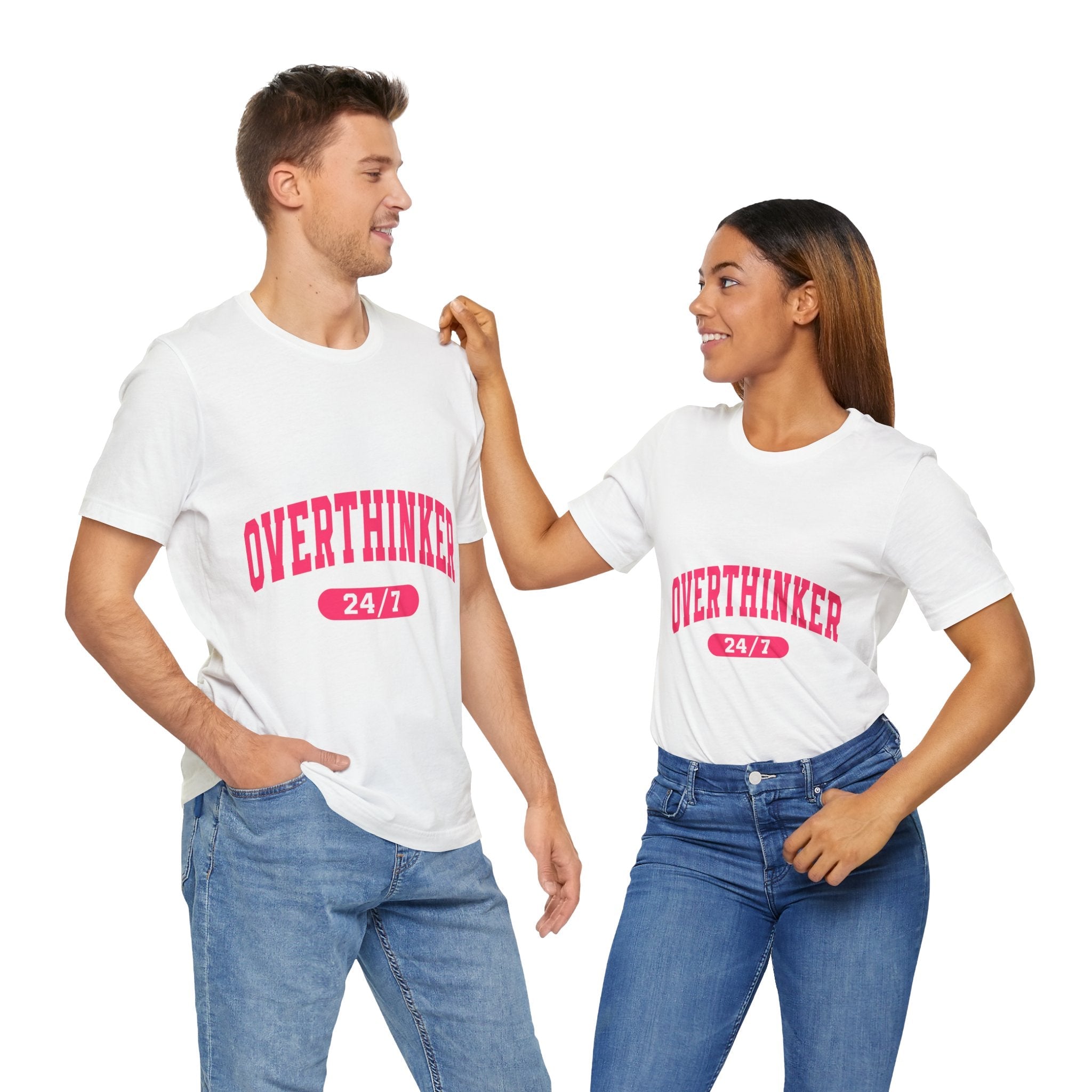 Overthinker Unisex Graphic Shirt Printify