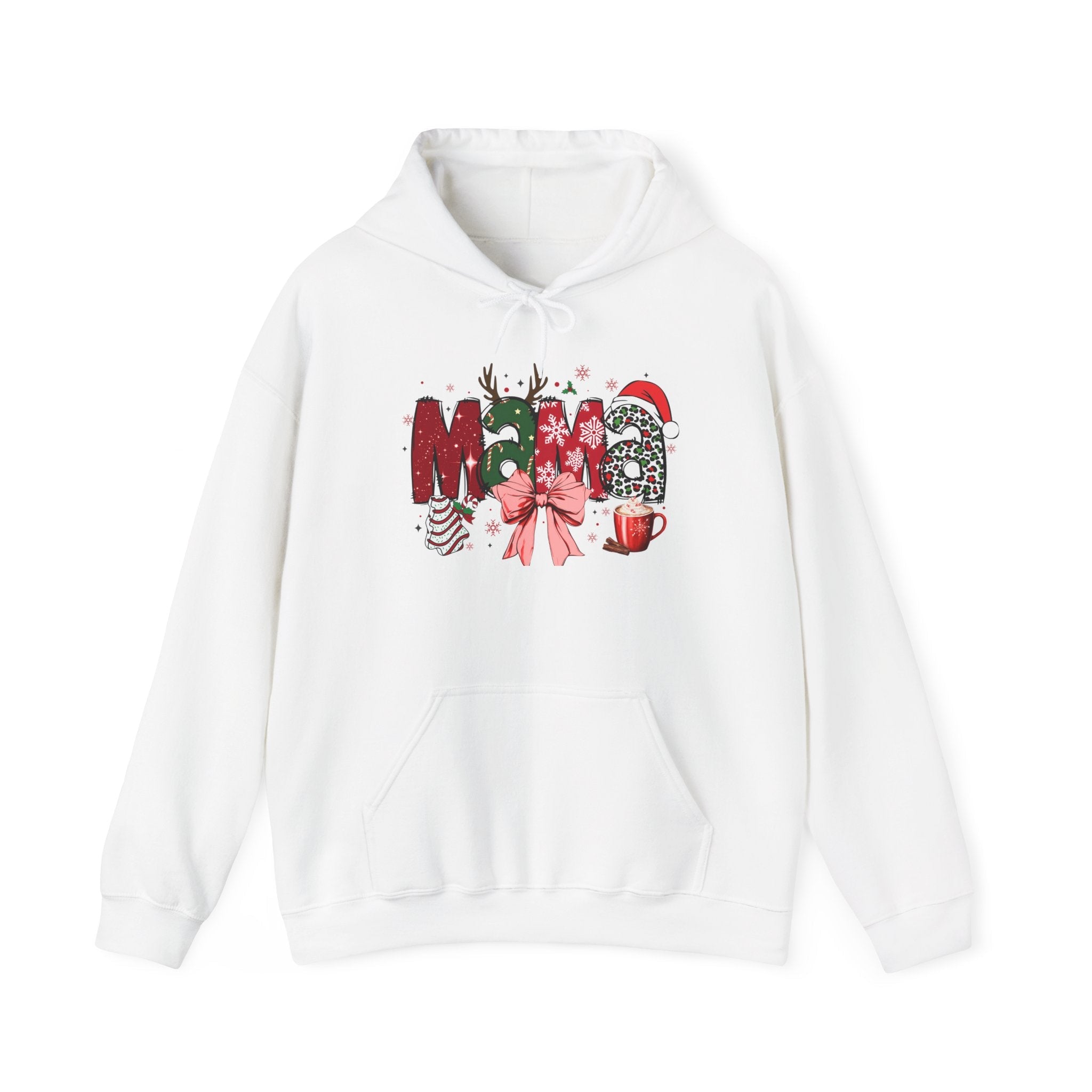 Mama Christmas Hoodie Printify
