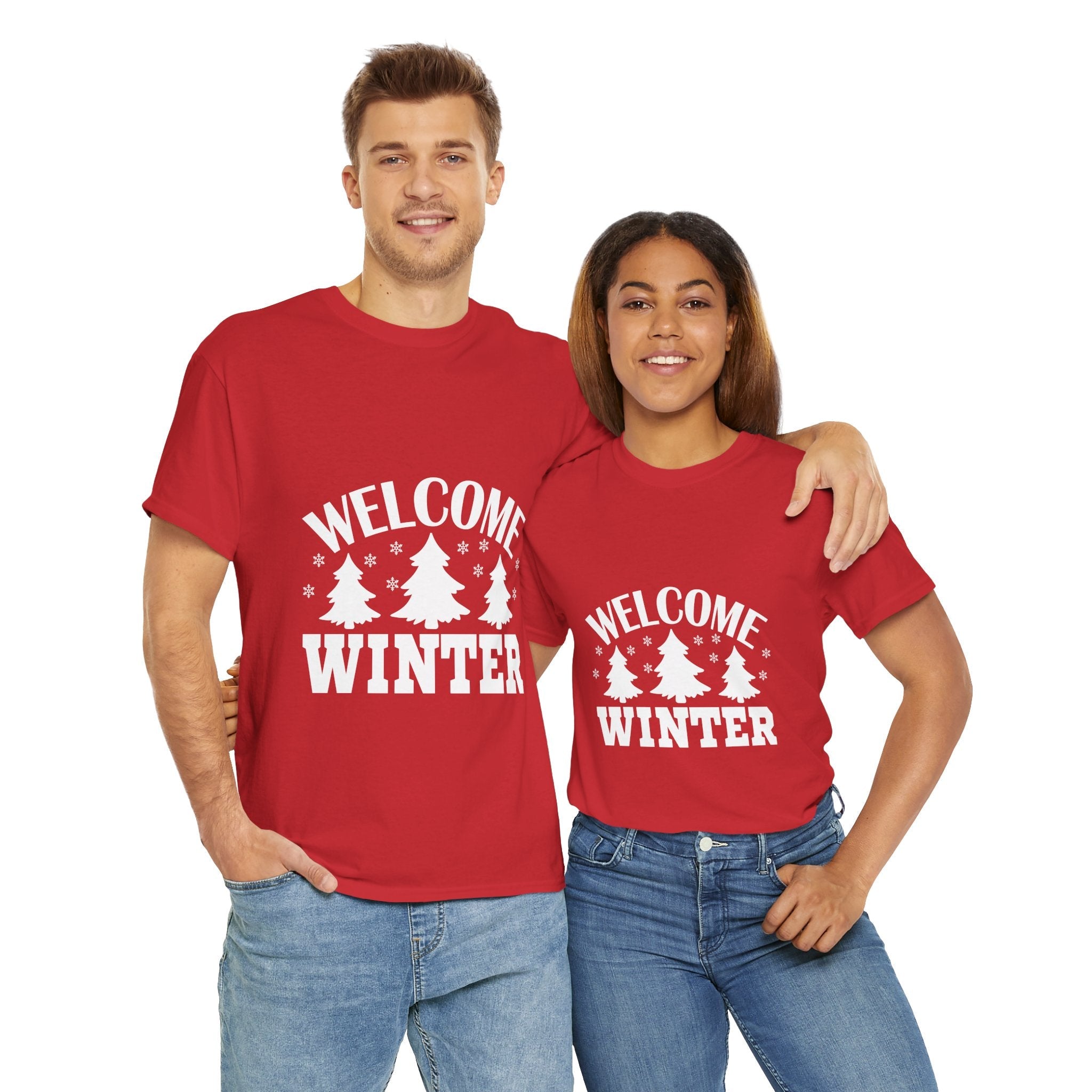 Winter Welcome Graphic T-Shirt Printify
