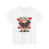 Pugs & Kisses Unisex Graphic T- Shirt Printify