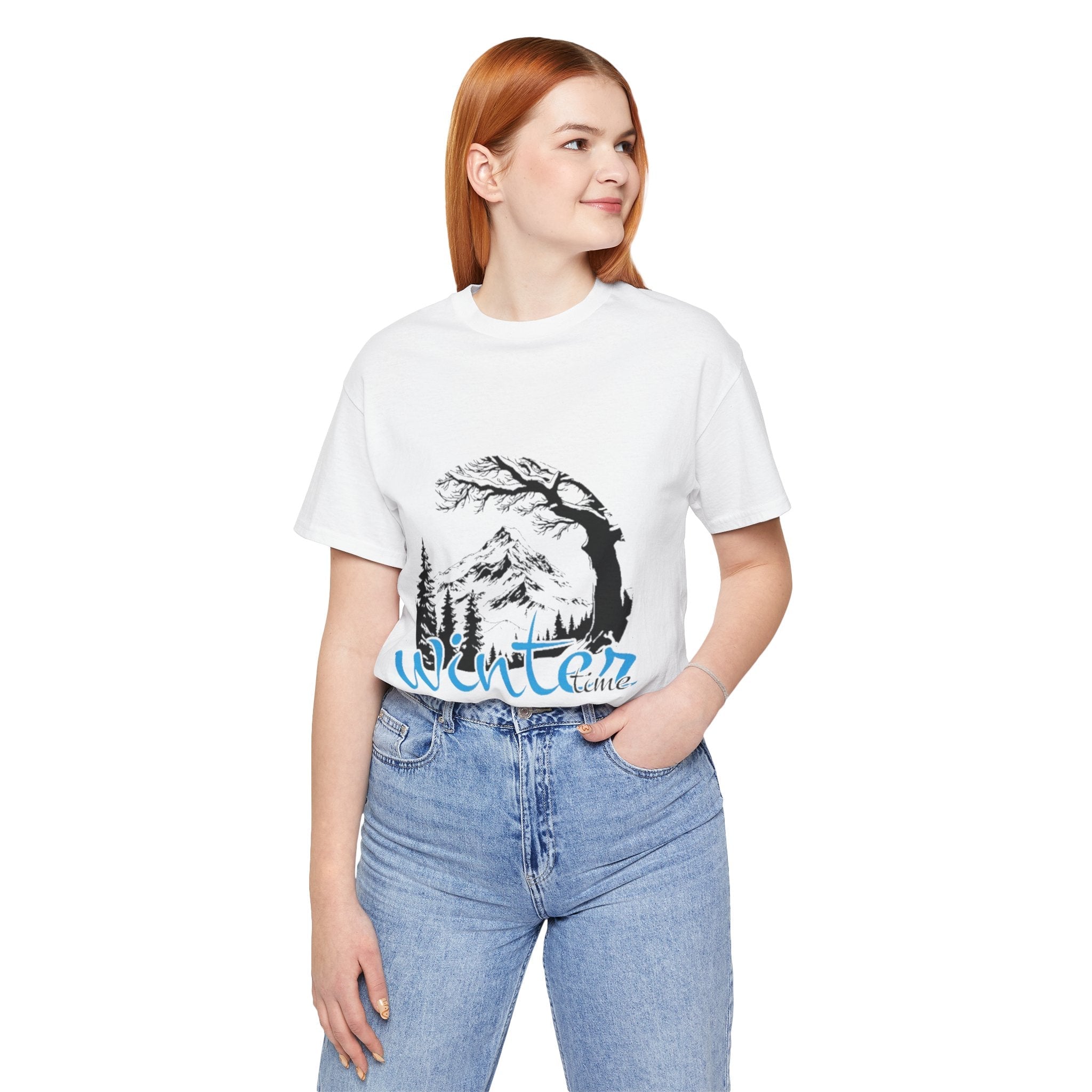 Winter Time Graphic T-Shirt Printify