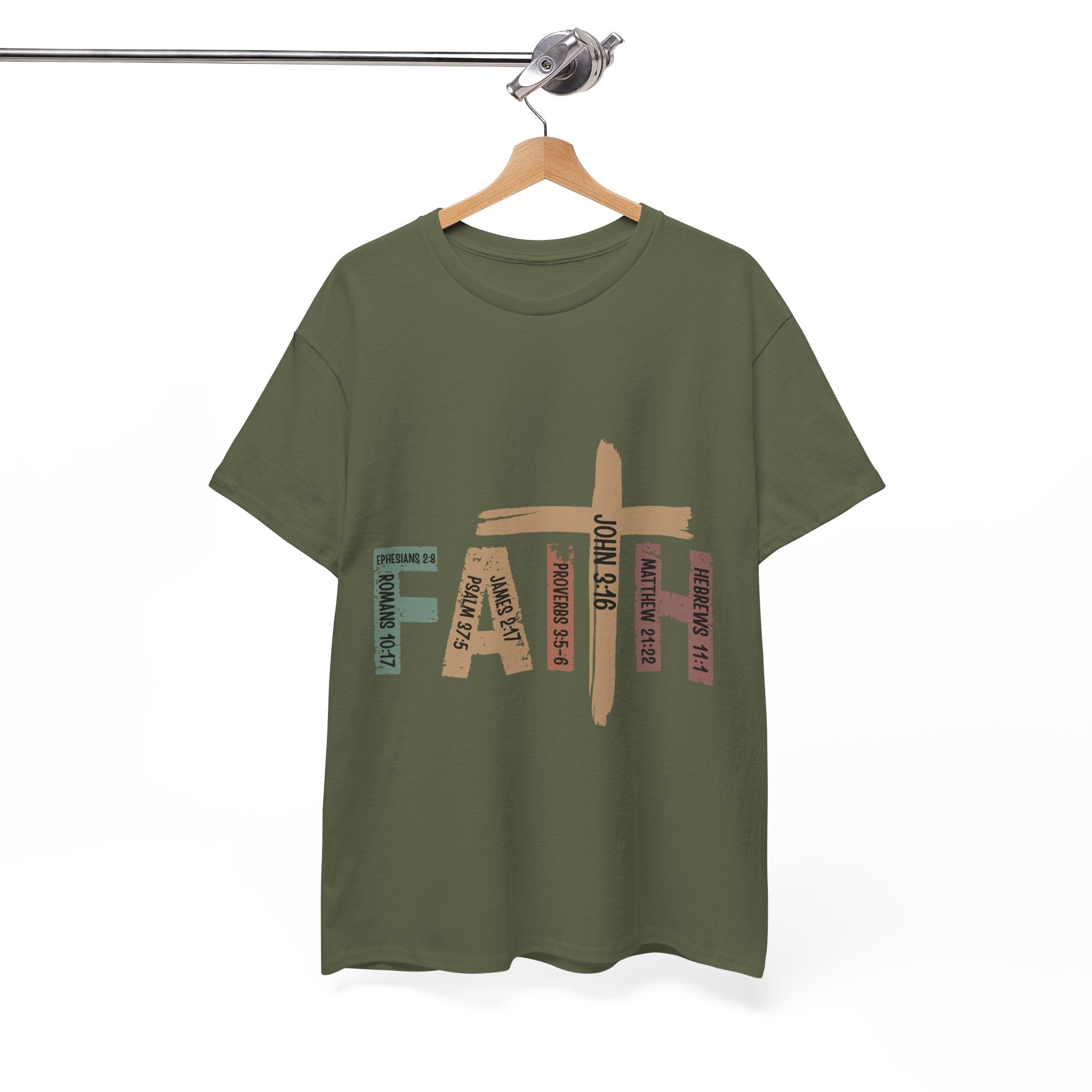 Faith Inspirational Unisex T- Shirt Printify