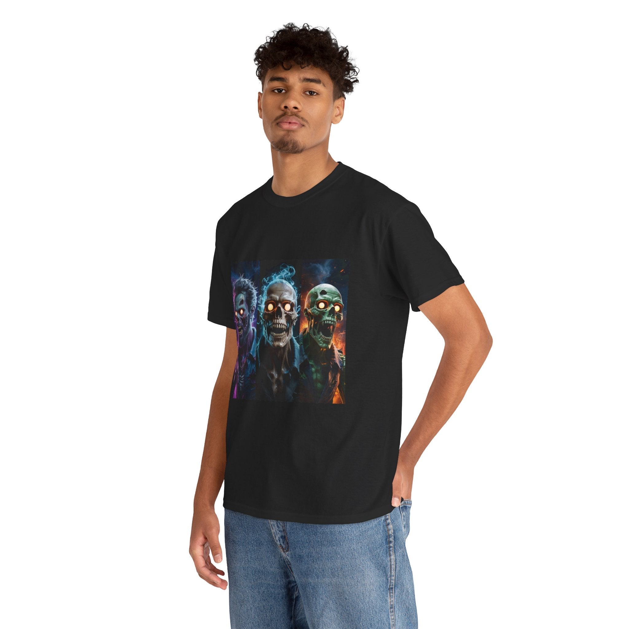 Zombie Graphic T- Shirt Printify