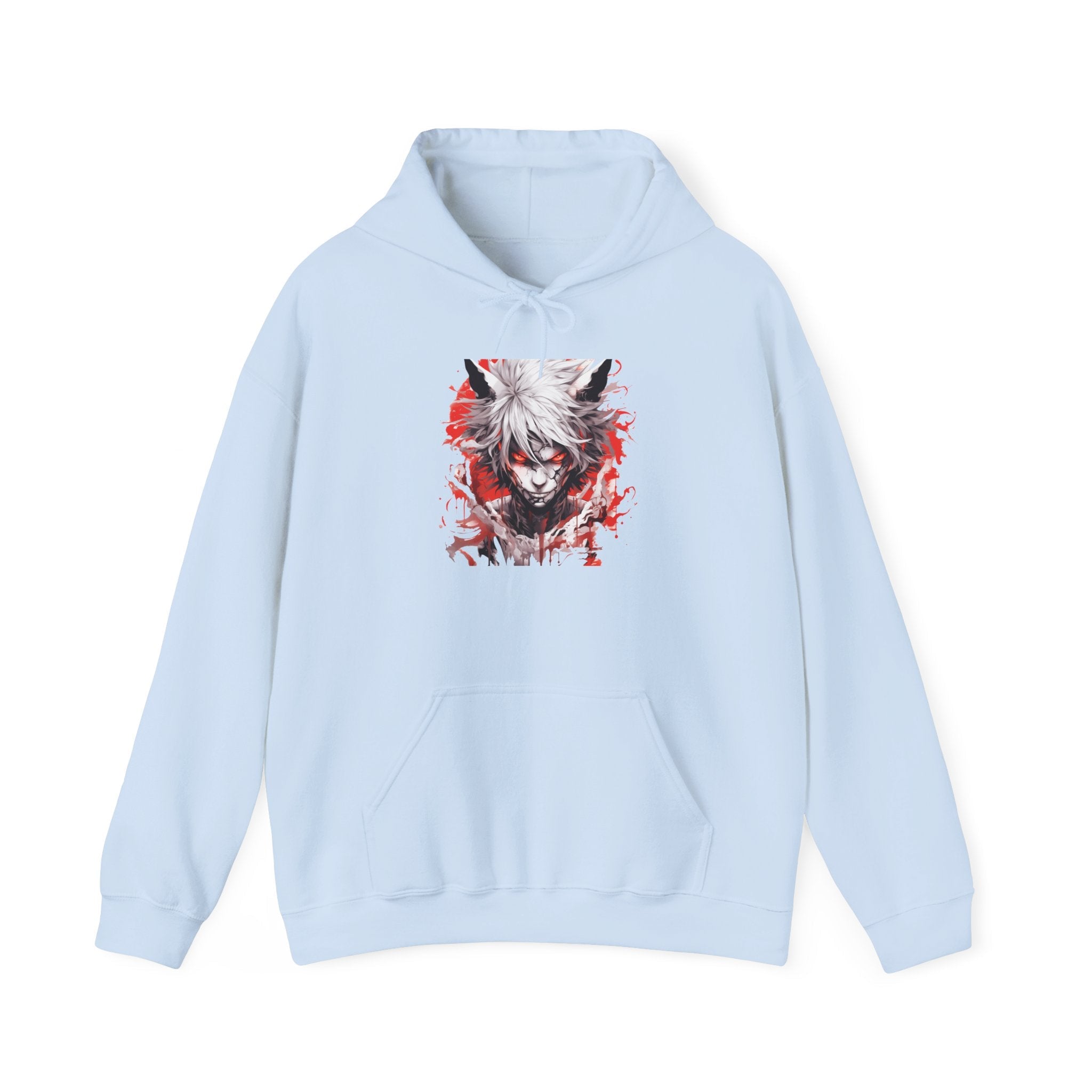 Anime Demon Mask Hoodie Printify