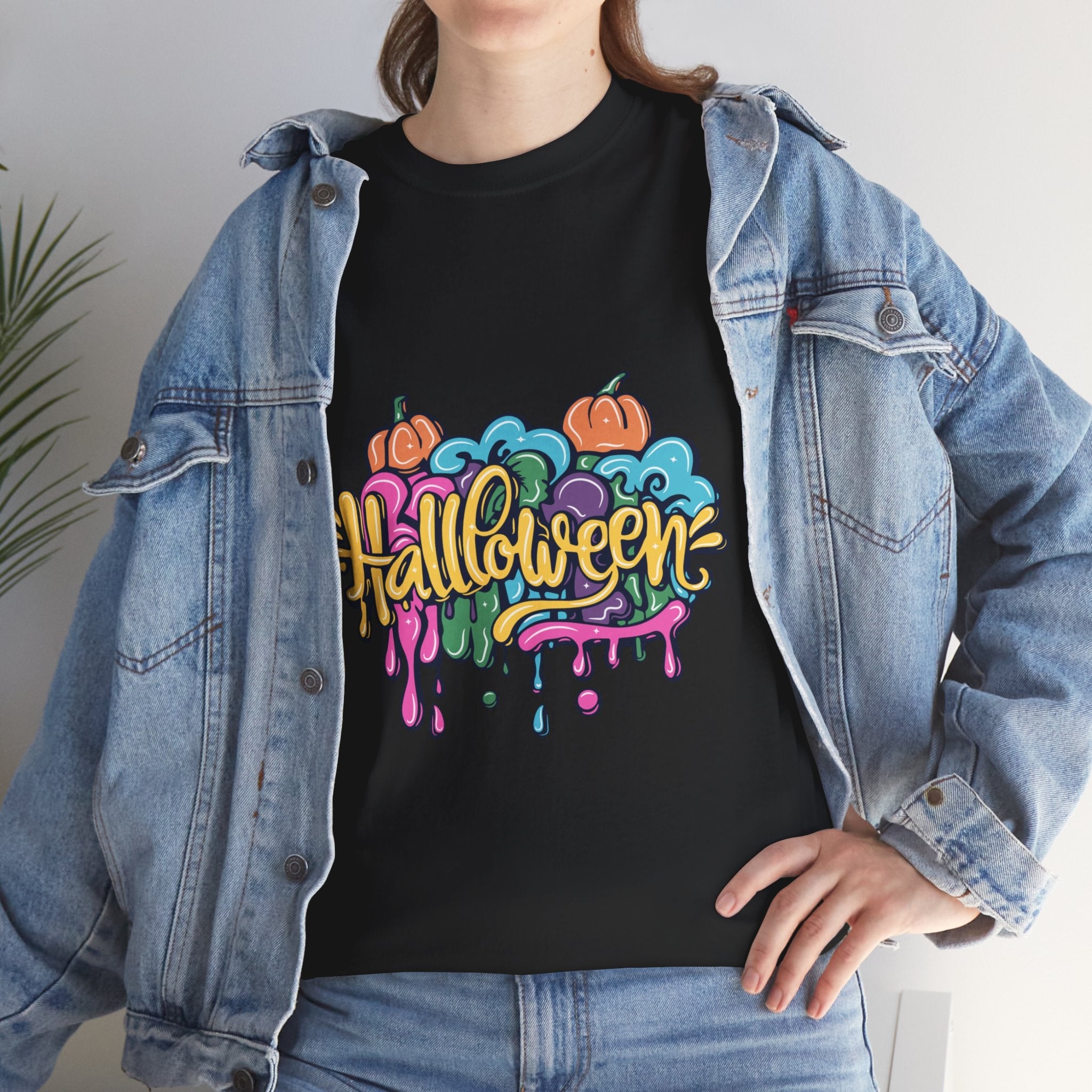Halloween Unisex graffiti T- Shirt Printify