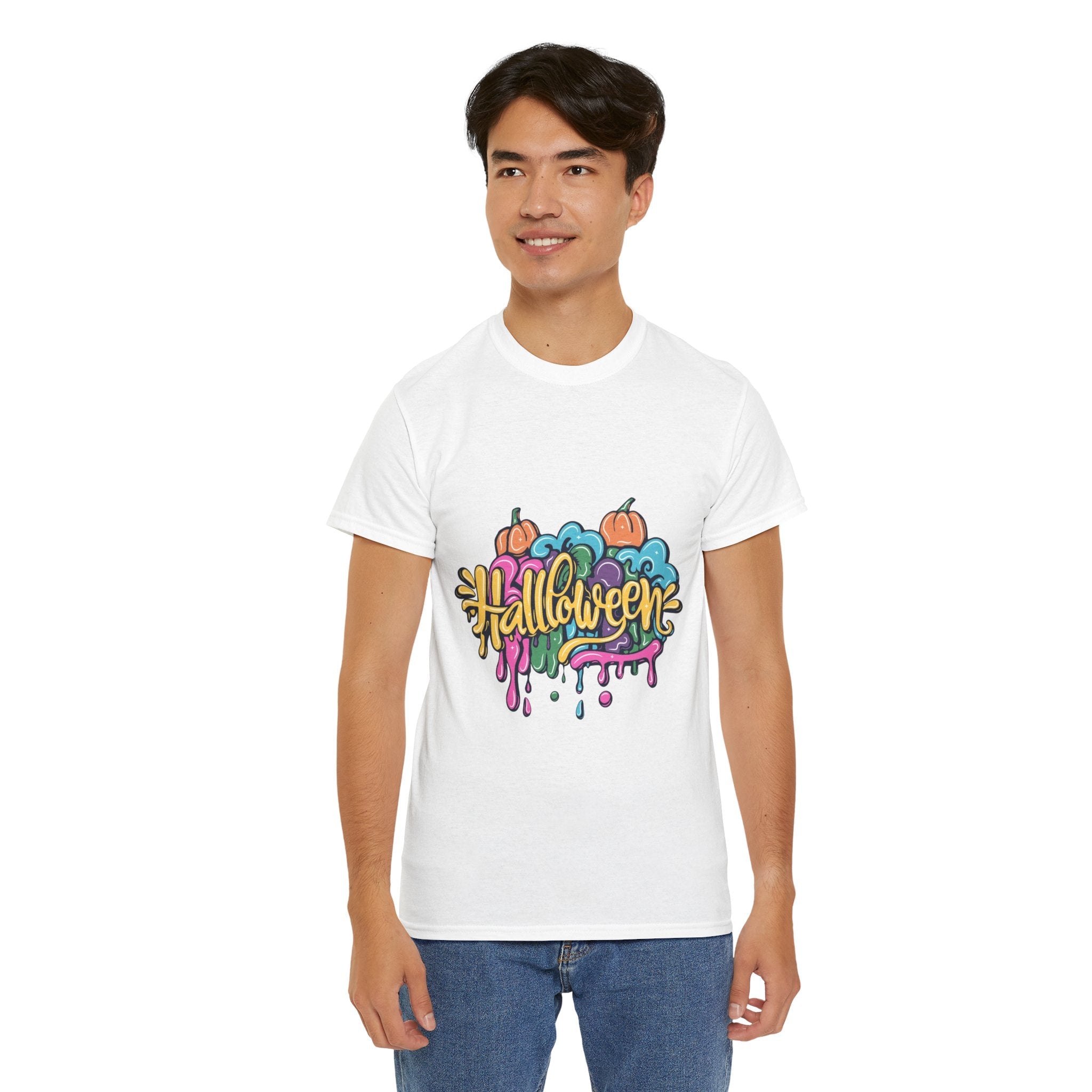 Halloween Unisex graffiti T- Shirt Printify