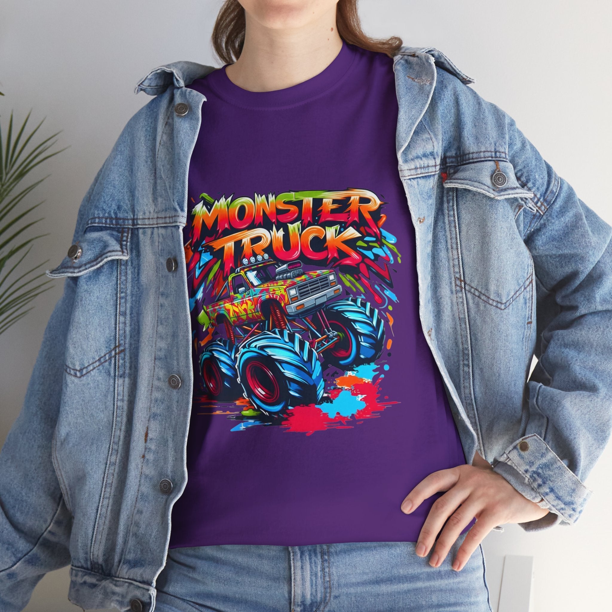 Monster Trucks Graffiti T- Shirt Printify