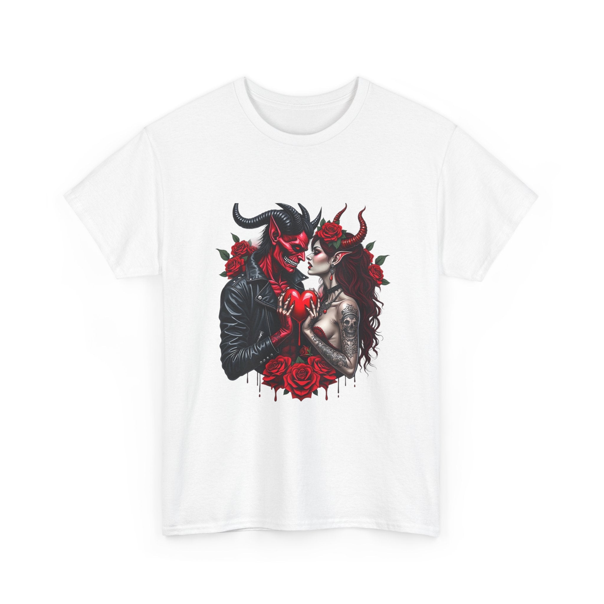 Romantic Gothic Graphic T-Shirt Printify