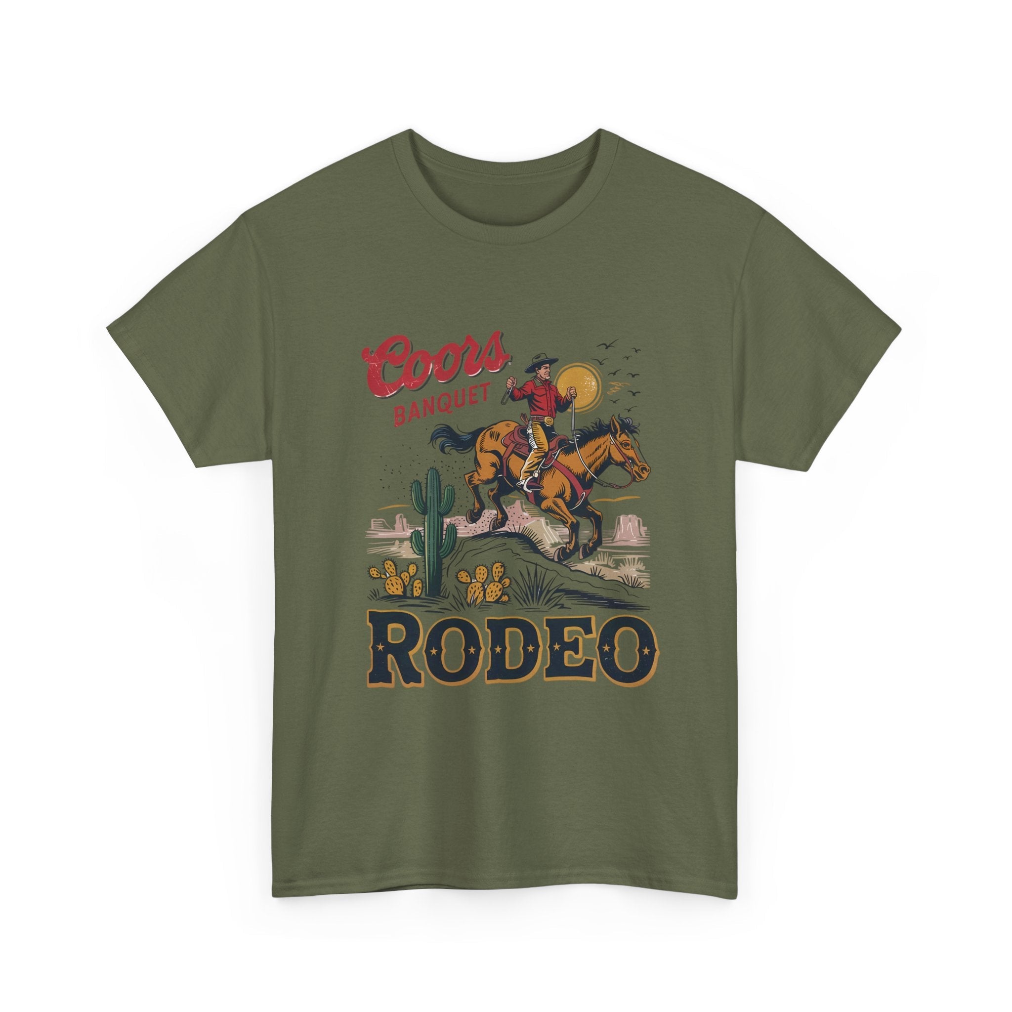 Vintage Rodeo Graphic T- Shirt Printify