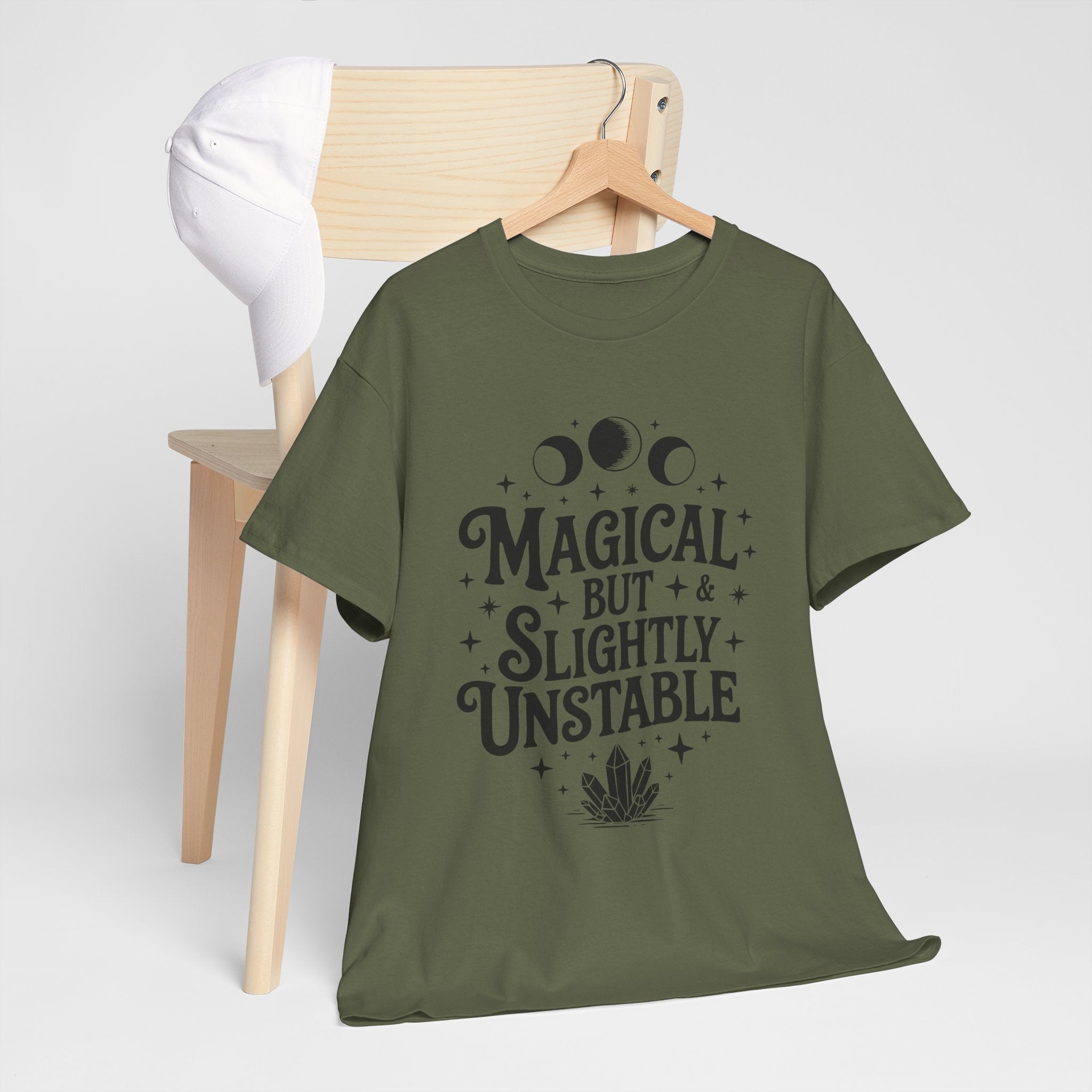 Magical & Slightly Unstable Graphic T- Shirt Printify