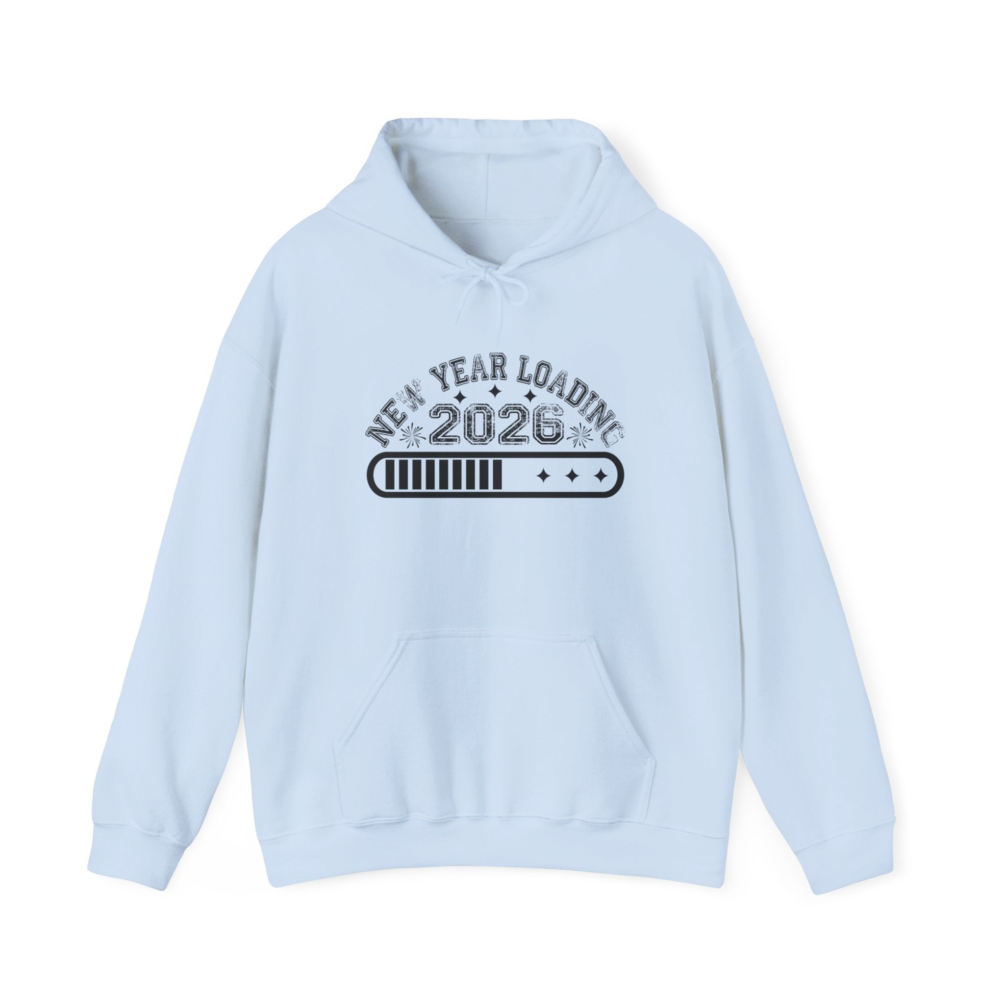 2026 New Year Loading Hoodie Printify