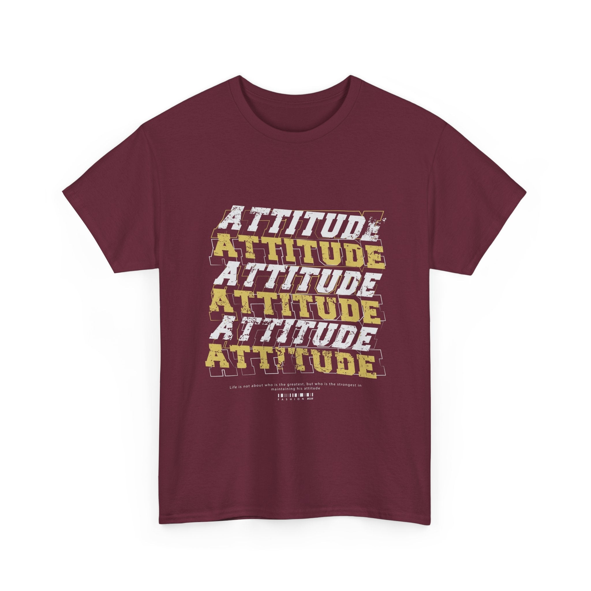 Bold Attitude Slogan T- Shirt Printify