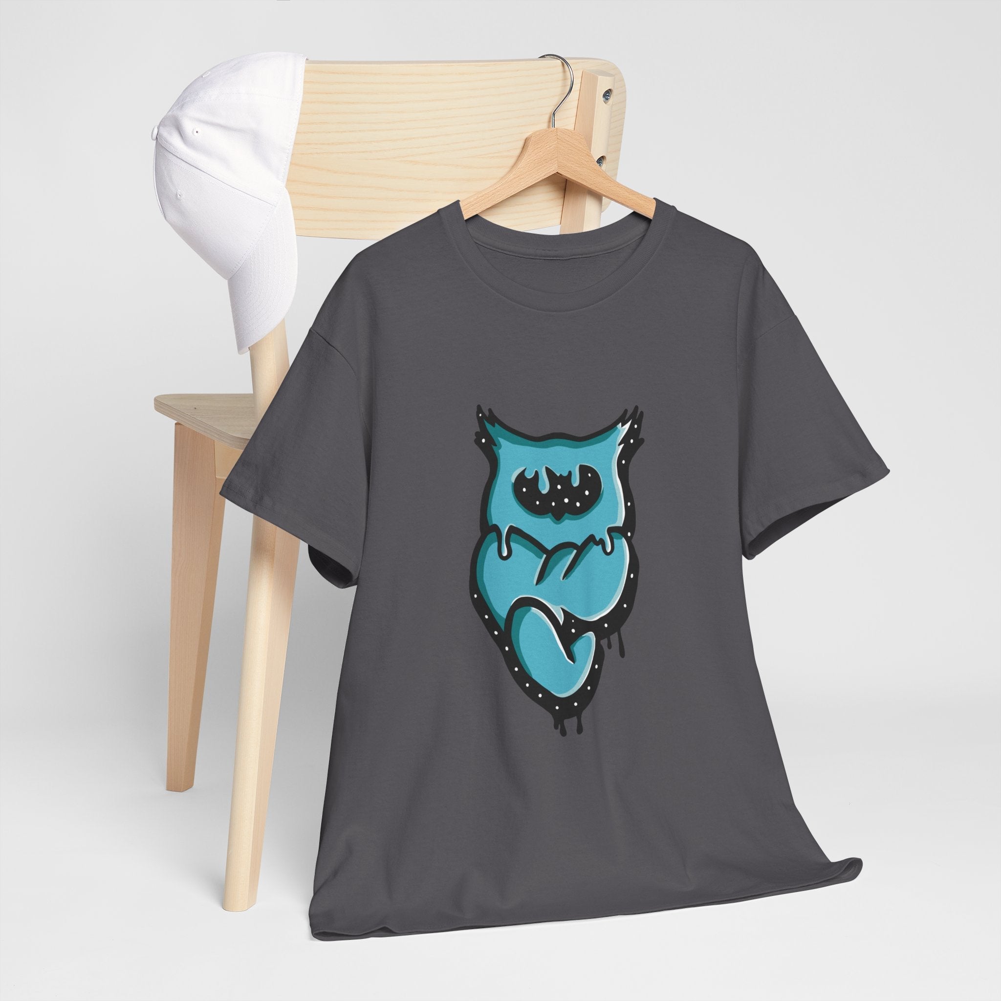 Owl - Graffiti Lettering T- Shirt Printify