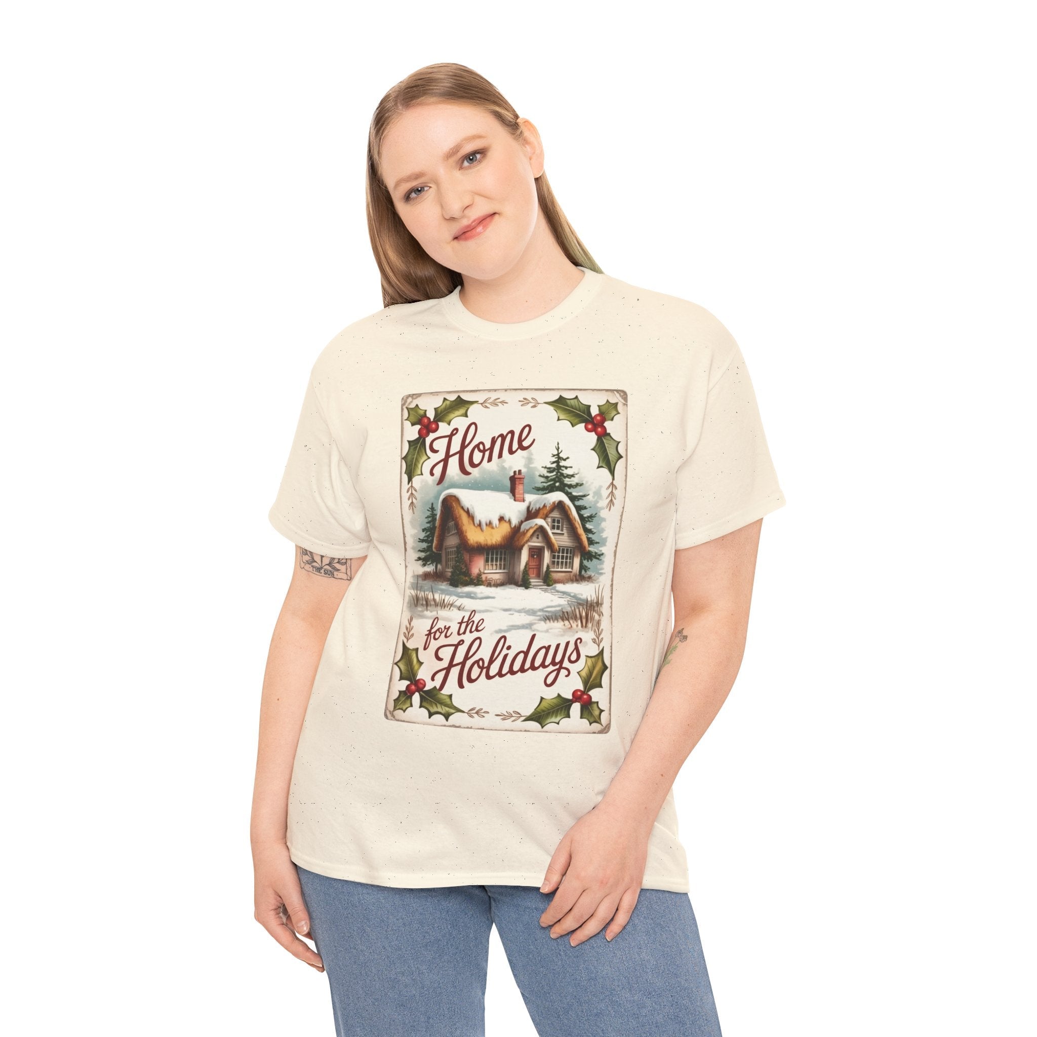 Home for the Holidays Unisex T- Shirt Printify