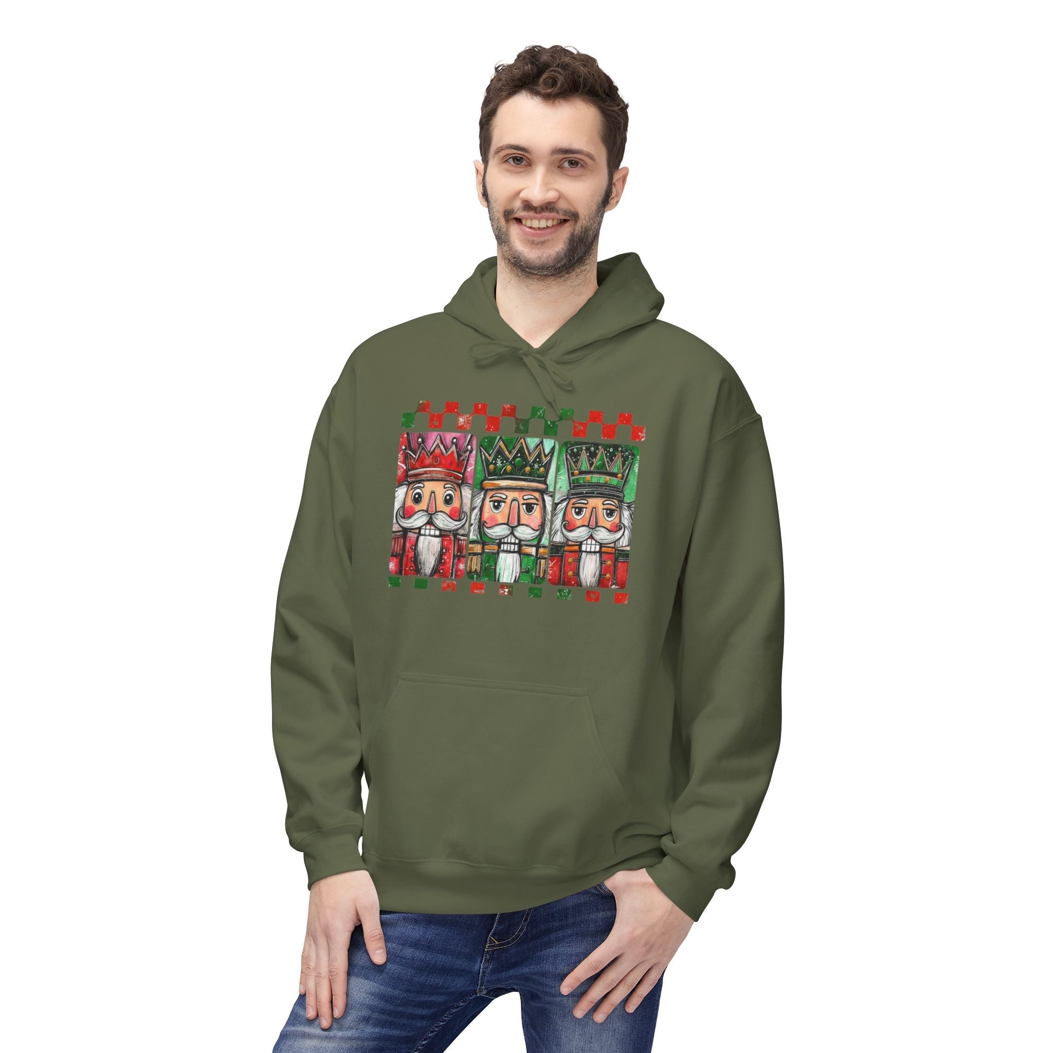 Nutcracker Christmas Hoodie Printify