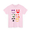 Colorful Smiley Face Unisex T- Shirt Printify