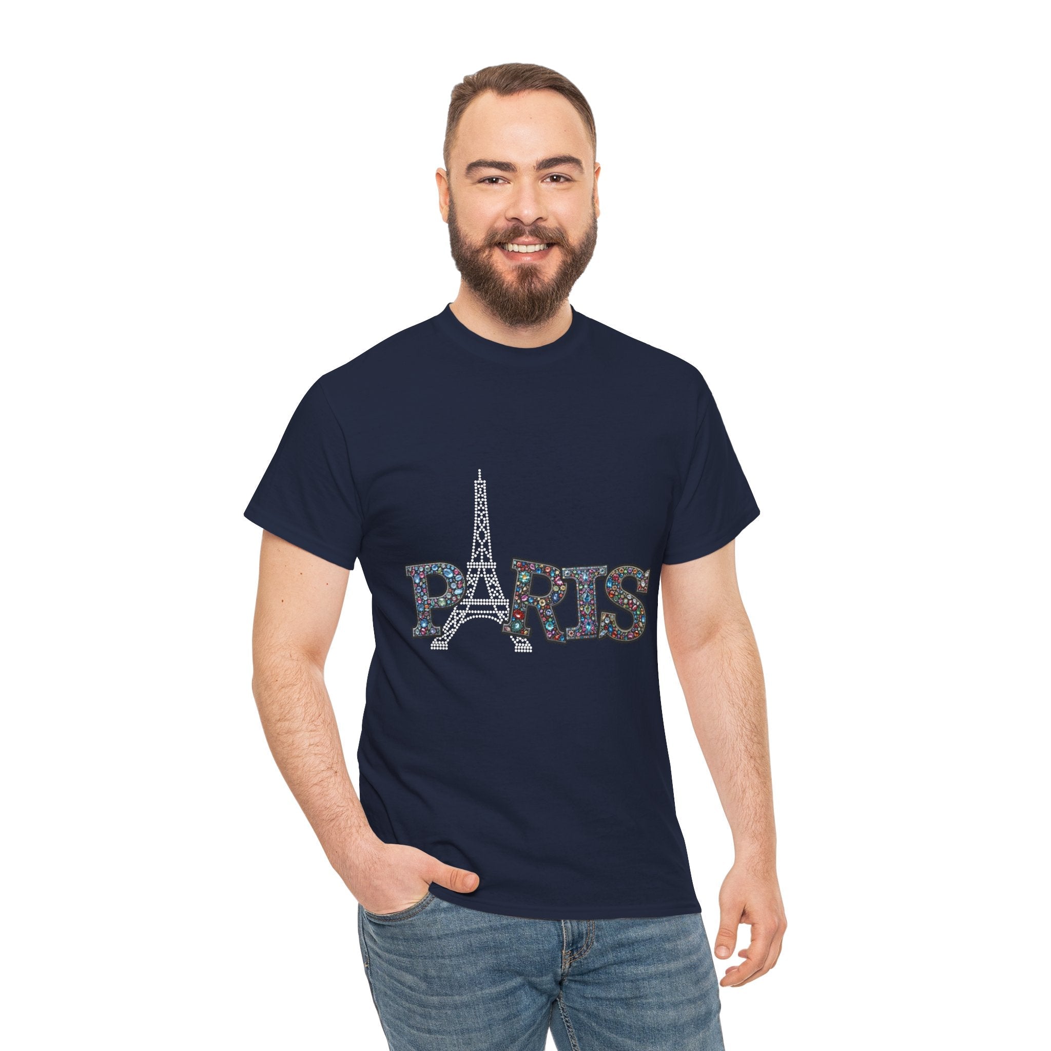 Paris Eiffel Tower Graphic T- Shirt Printify