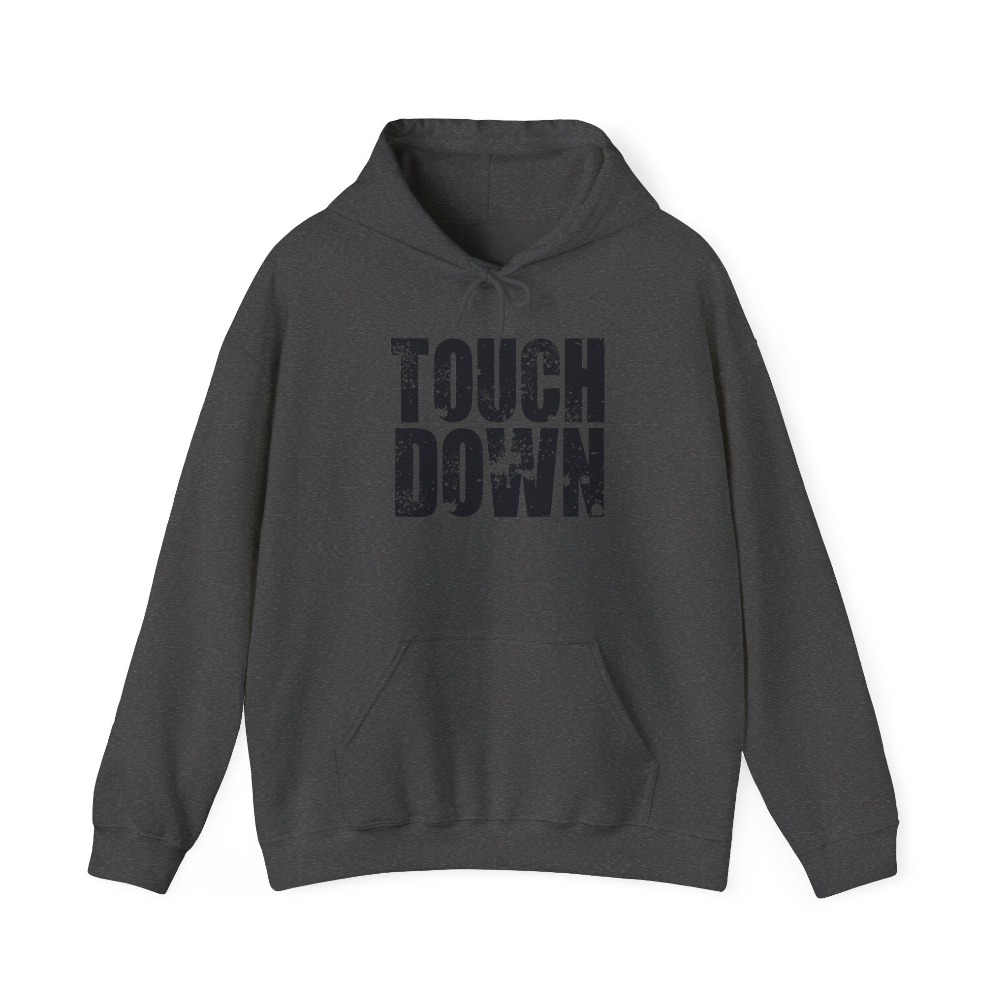 Vintage Touchdown Distressed Hoodie Printify