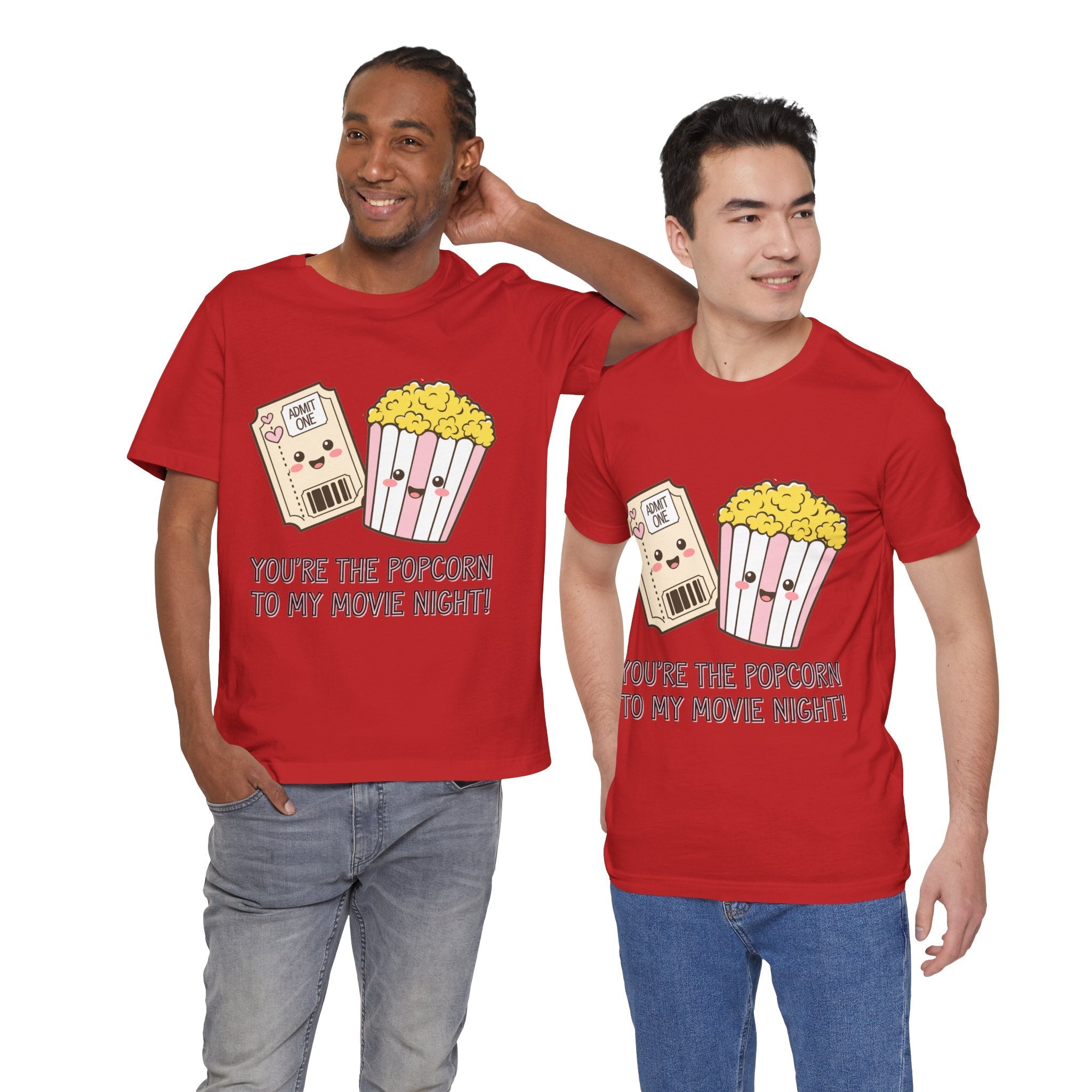 Movie Night Graphic T-Shirt Printify