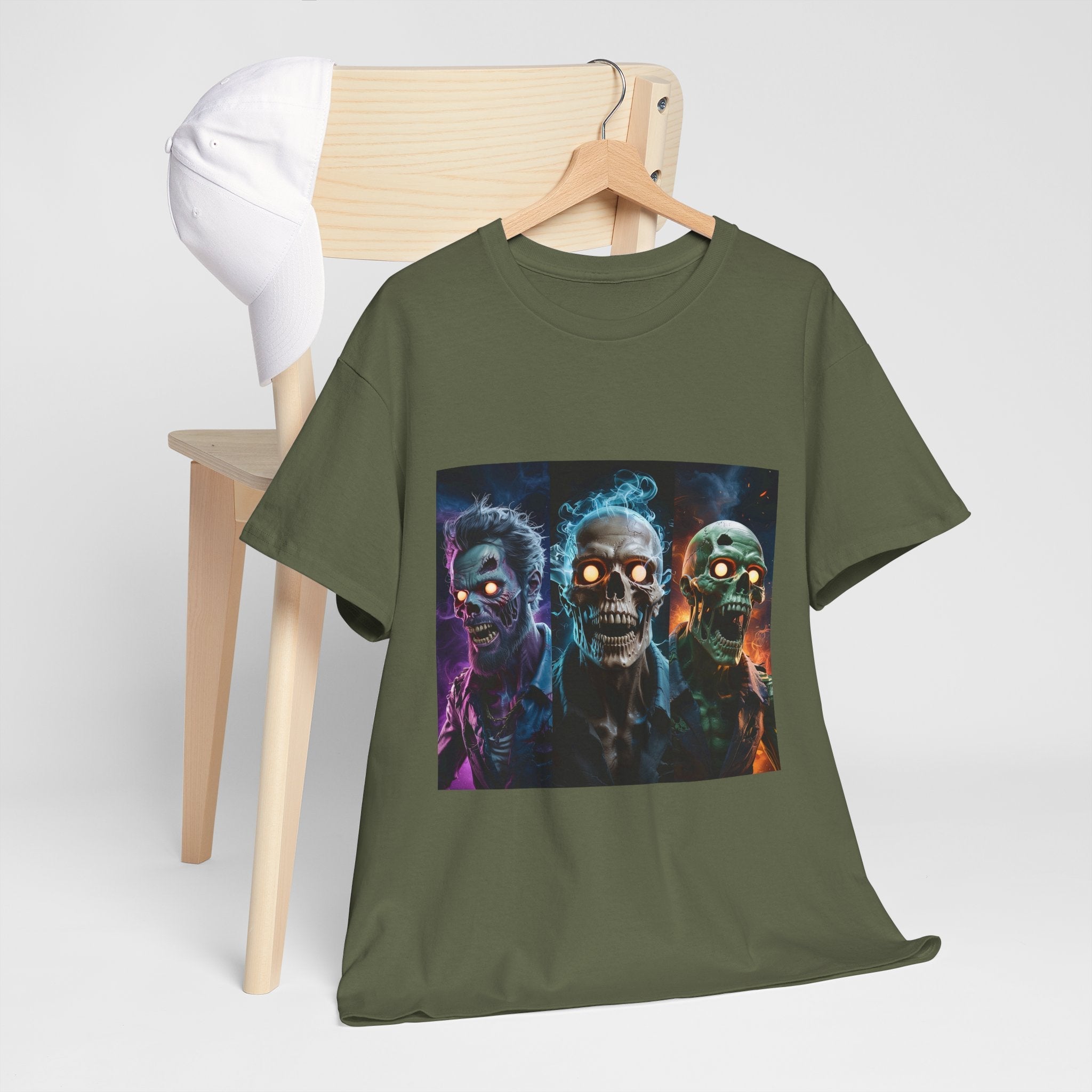 Zombie Graphic T- Shirt Printify