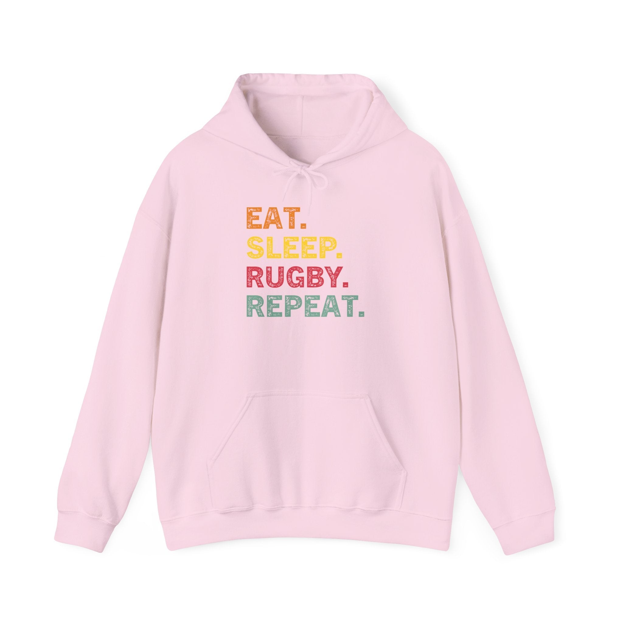 Eat. Sleep. Rugby. Repeat. Hoodie Printify