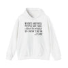 Roses Are Red People Are Fake Graphic Hoodie Printify
