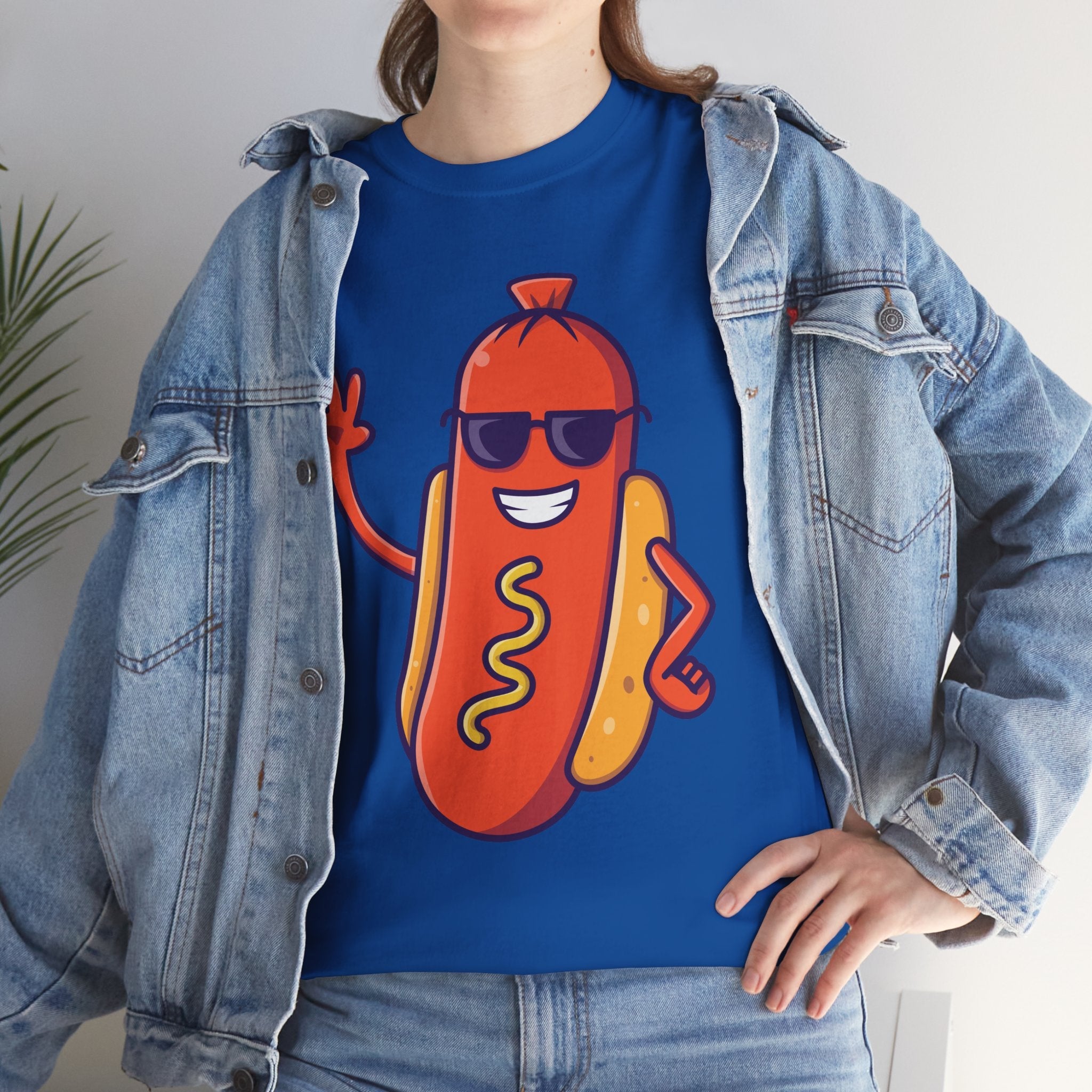 Sassy Hot Dog Graphic T- Shirt Printify