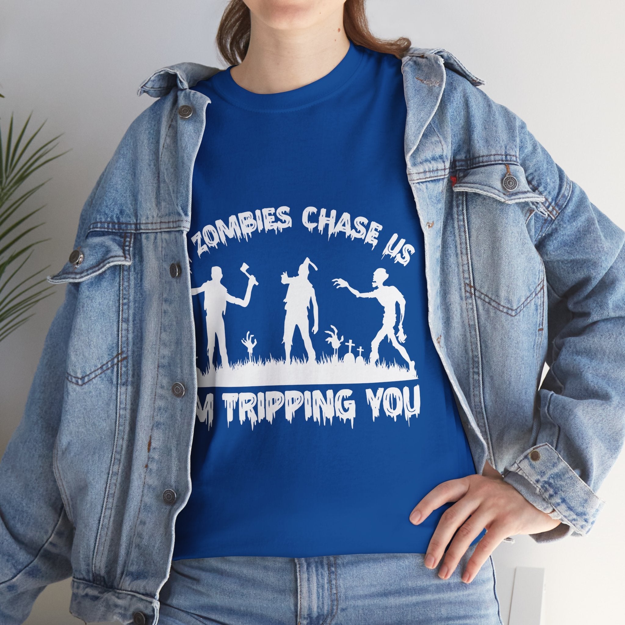 Zombie Humor Unisex T- Shirt Printify