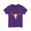 Bull Skull Western Graphic T-Shirt Printify