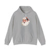 Vintage Santa Face Hoodie Printify