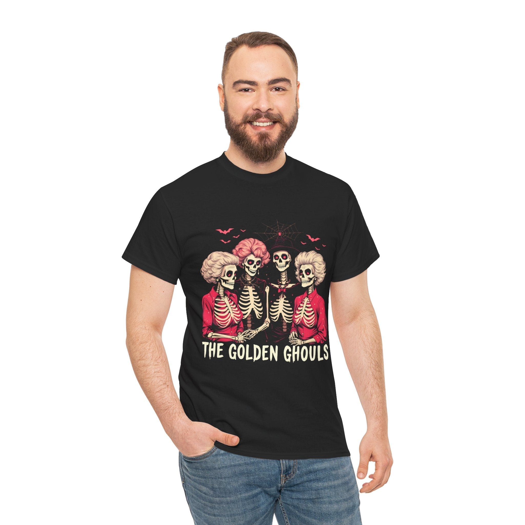 The Golden Ghouls Unisex Graphic T- Shirt Printify