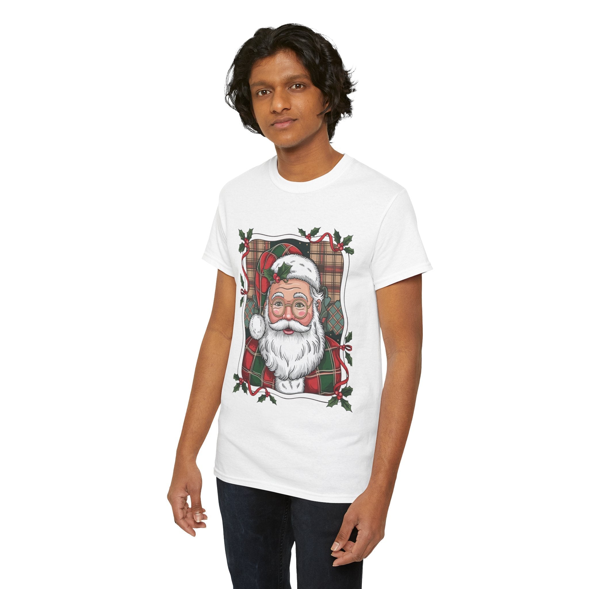 Retro Santa Unisex Graphic T- Shirt Printify