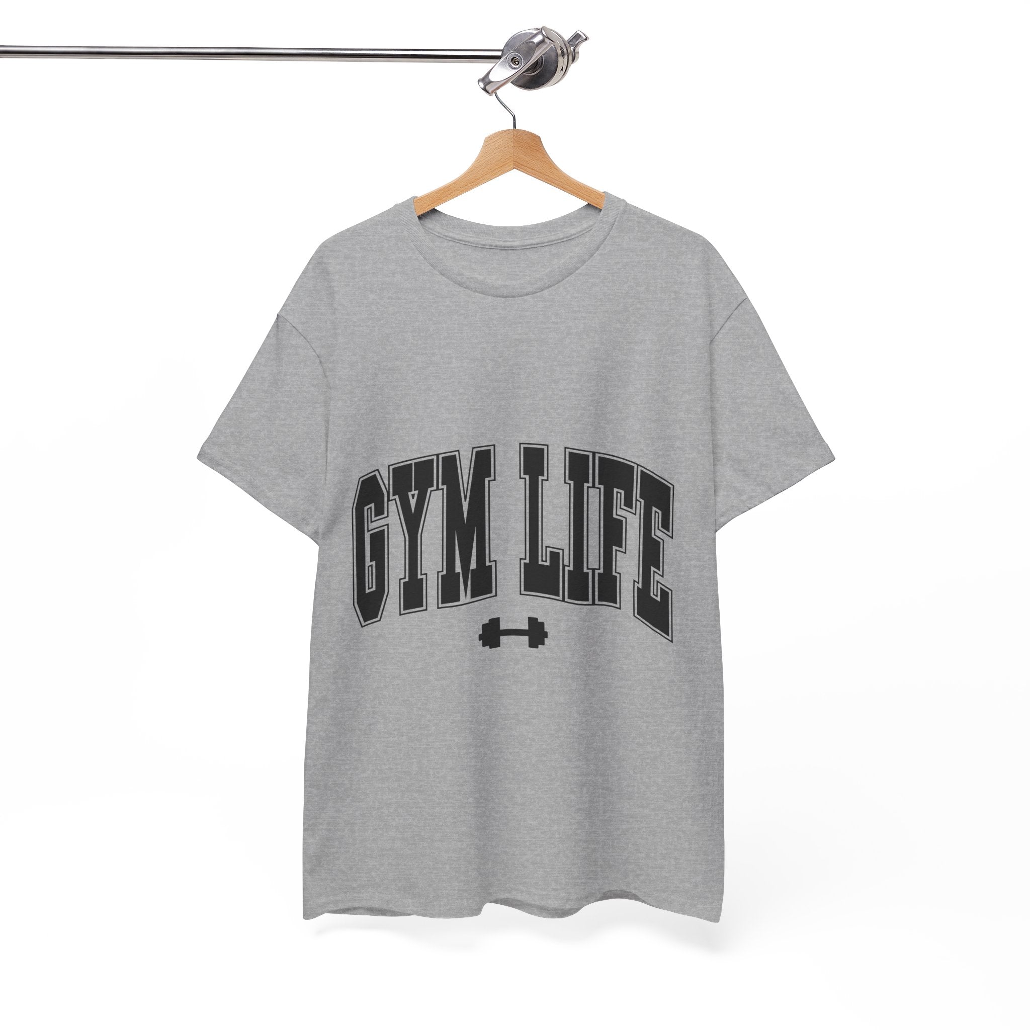 Gym Life Unisex Heavy Cotton T- Shirt Printify